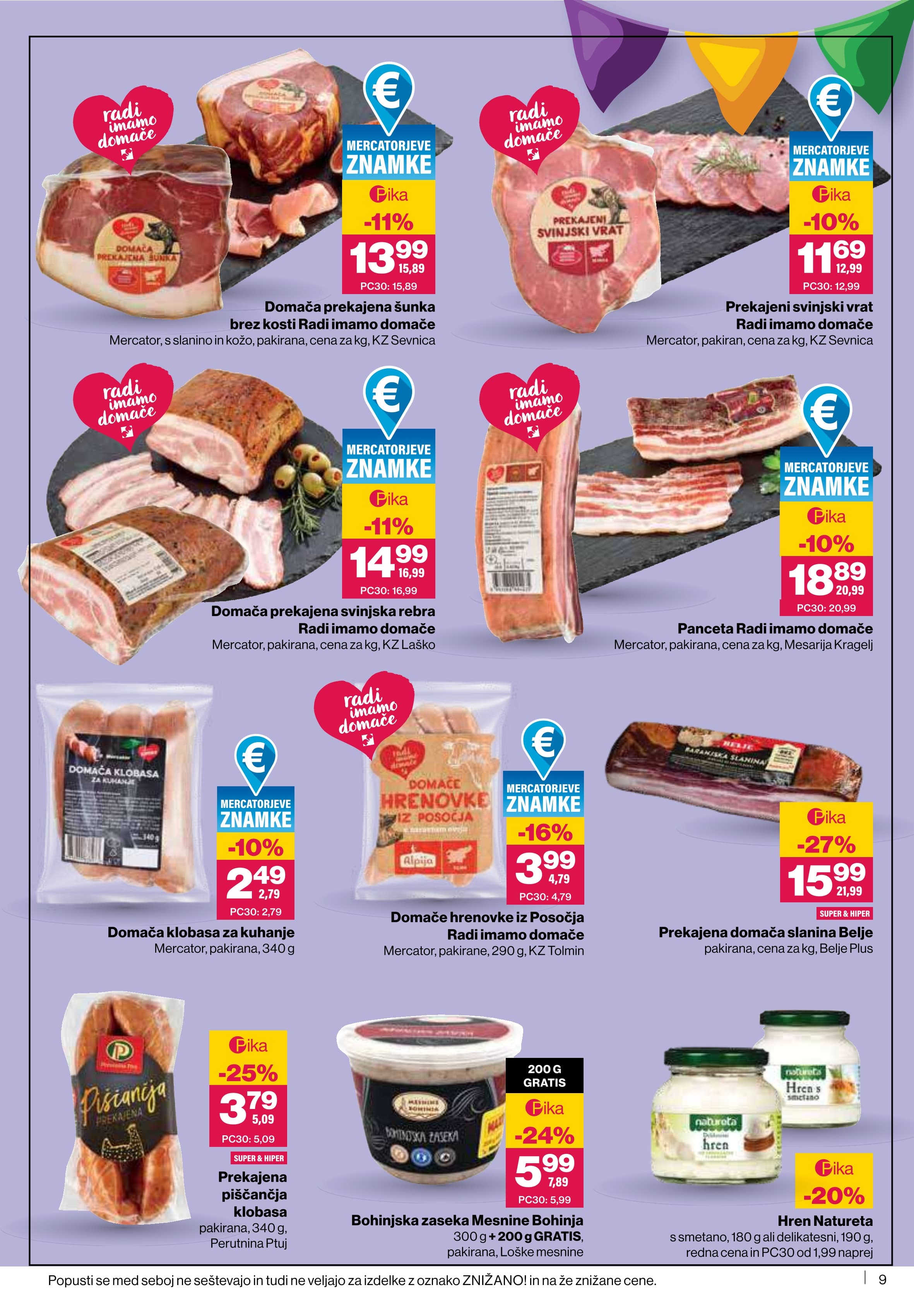 Stran 9. Mercator kataloga - Ackijska Ponudba