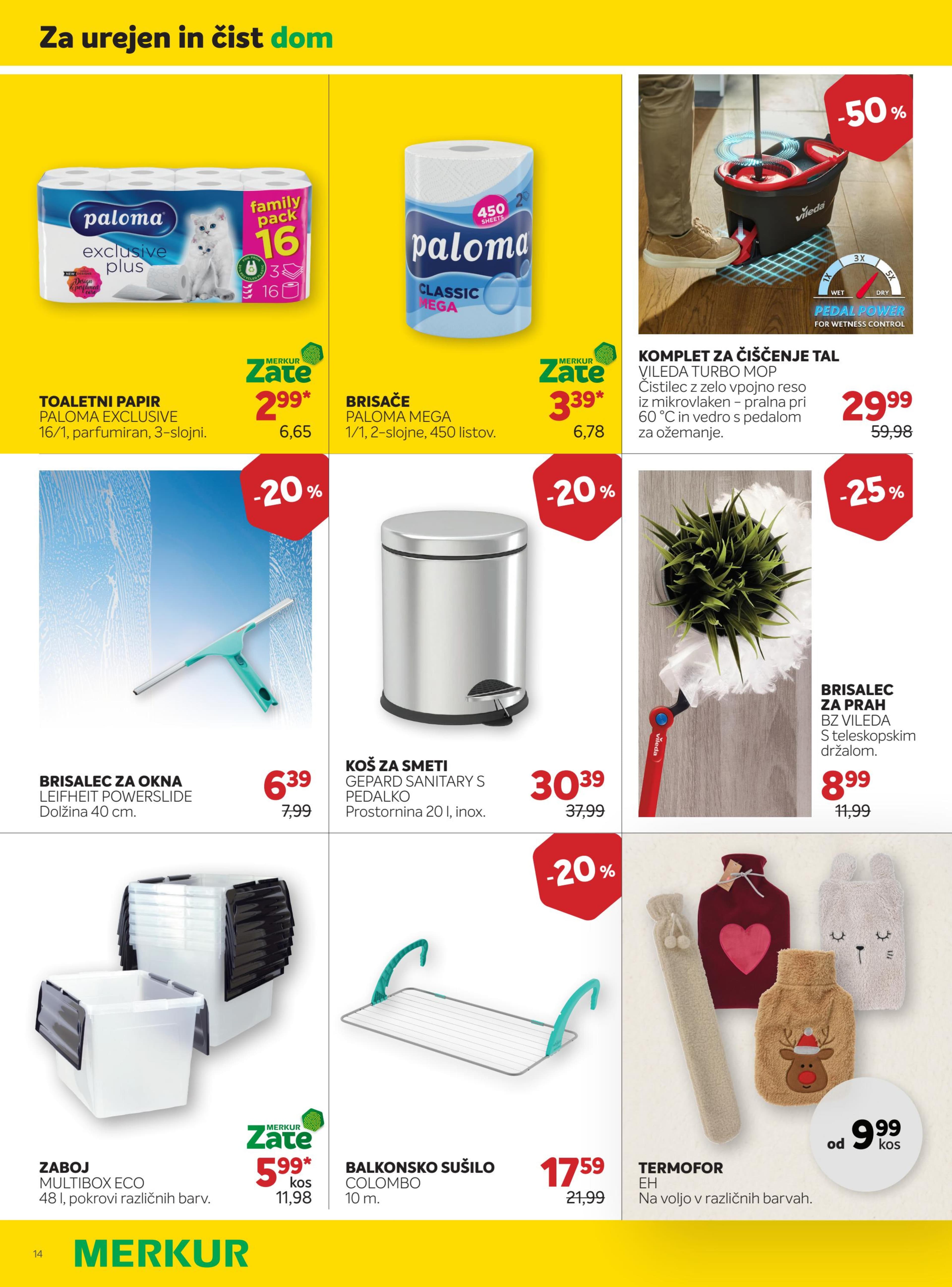 Stran 14. Merkur kataloga - Akcije od 01.10. do 04.11.2025.