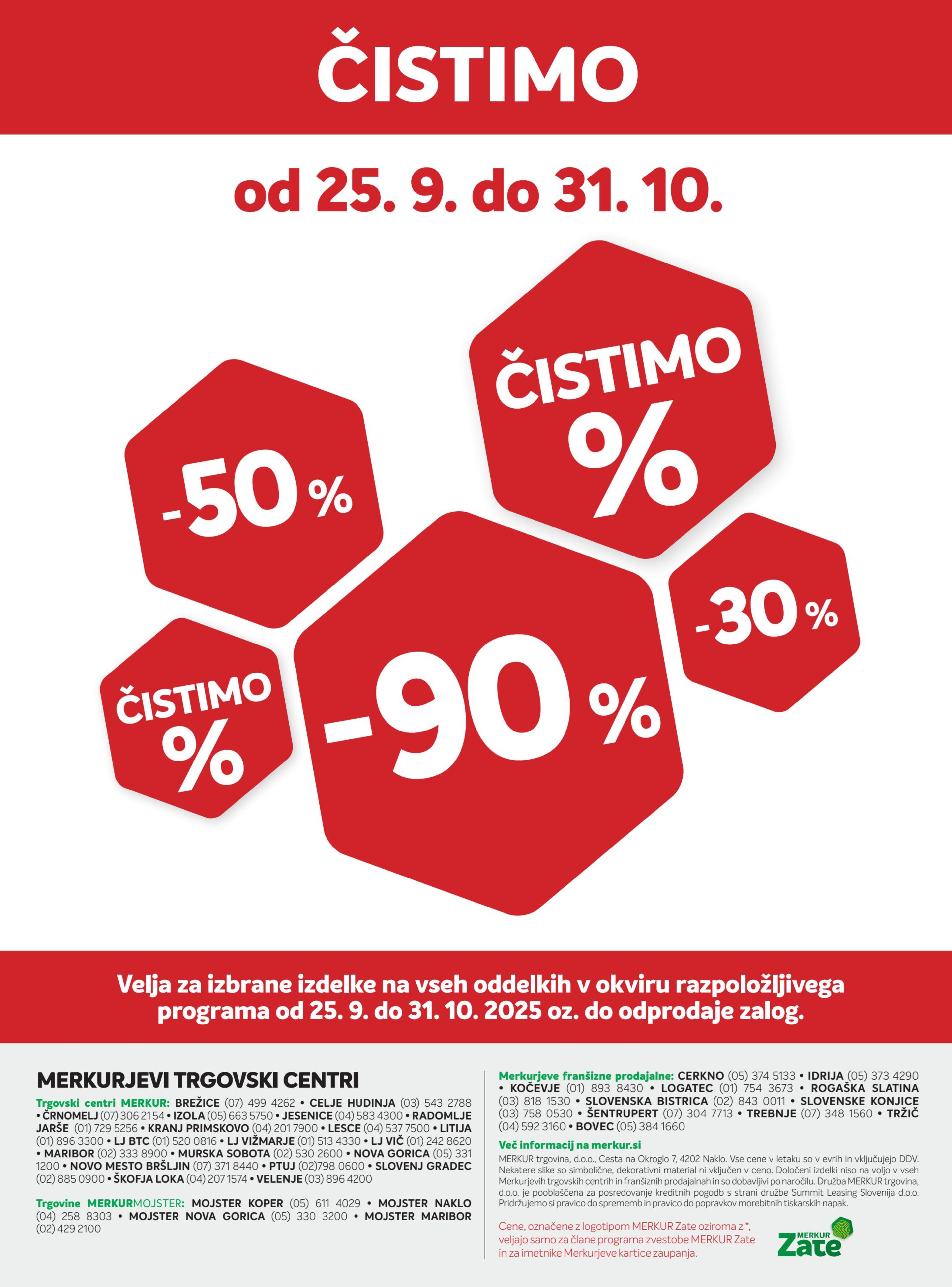 Stran 3. Merkur kataloga - Akcije od 01.10. do 04.11.2025.
