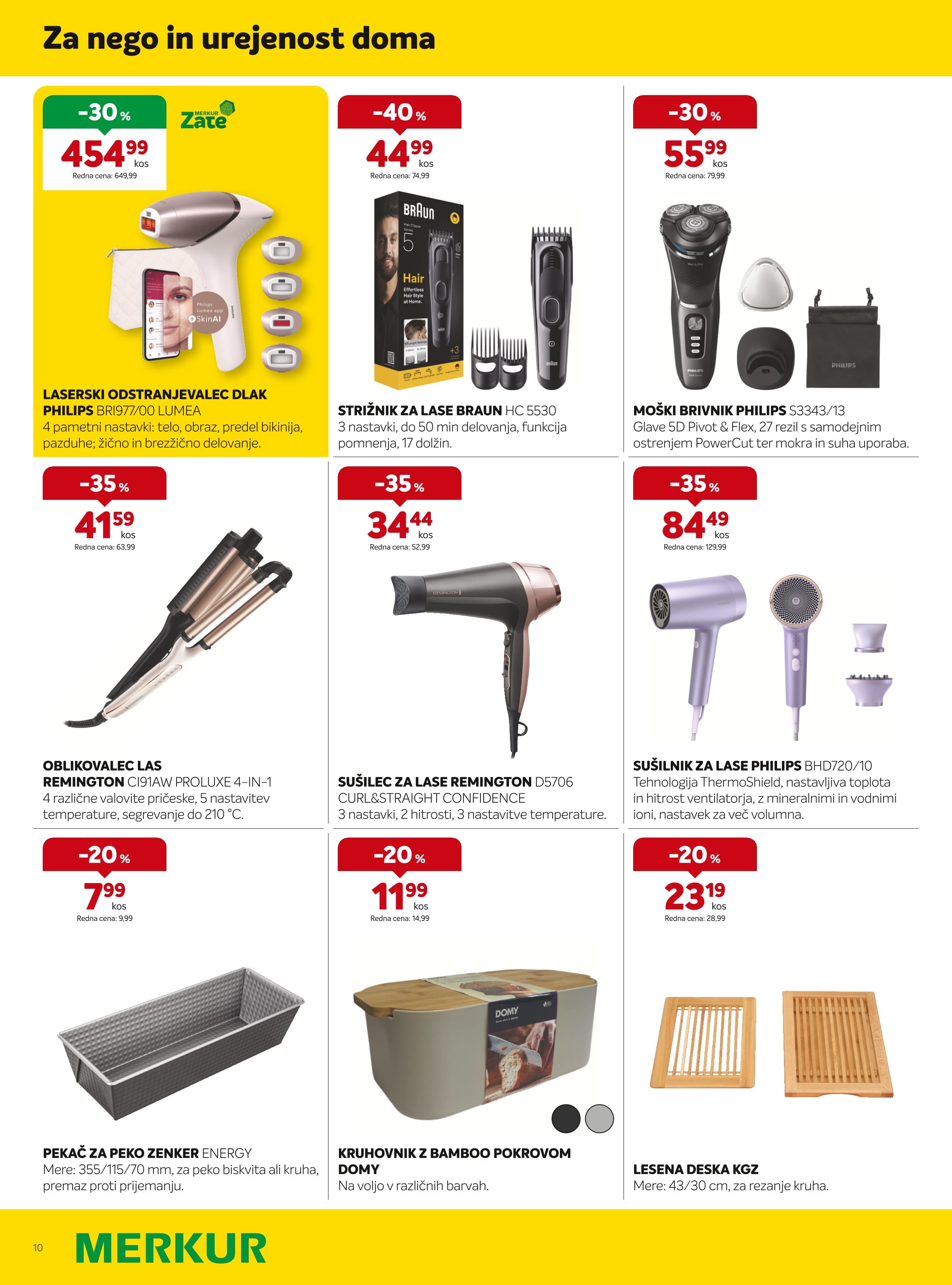 Stran 10. Merkur kataloga - Akcijska ponudba