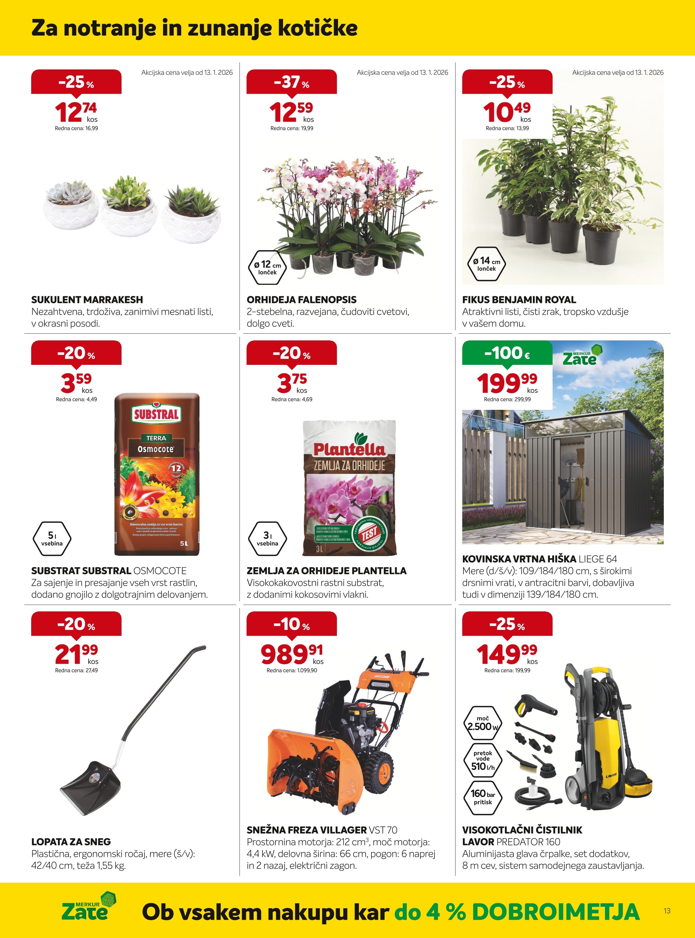 Stran 13. Merkur kataloga - Akcijska ponudba