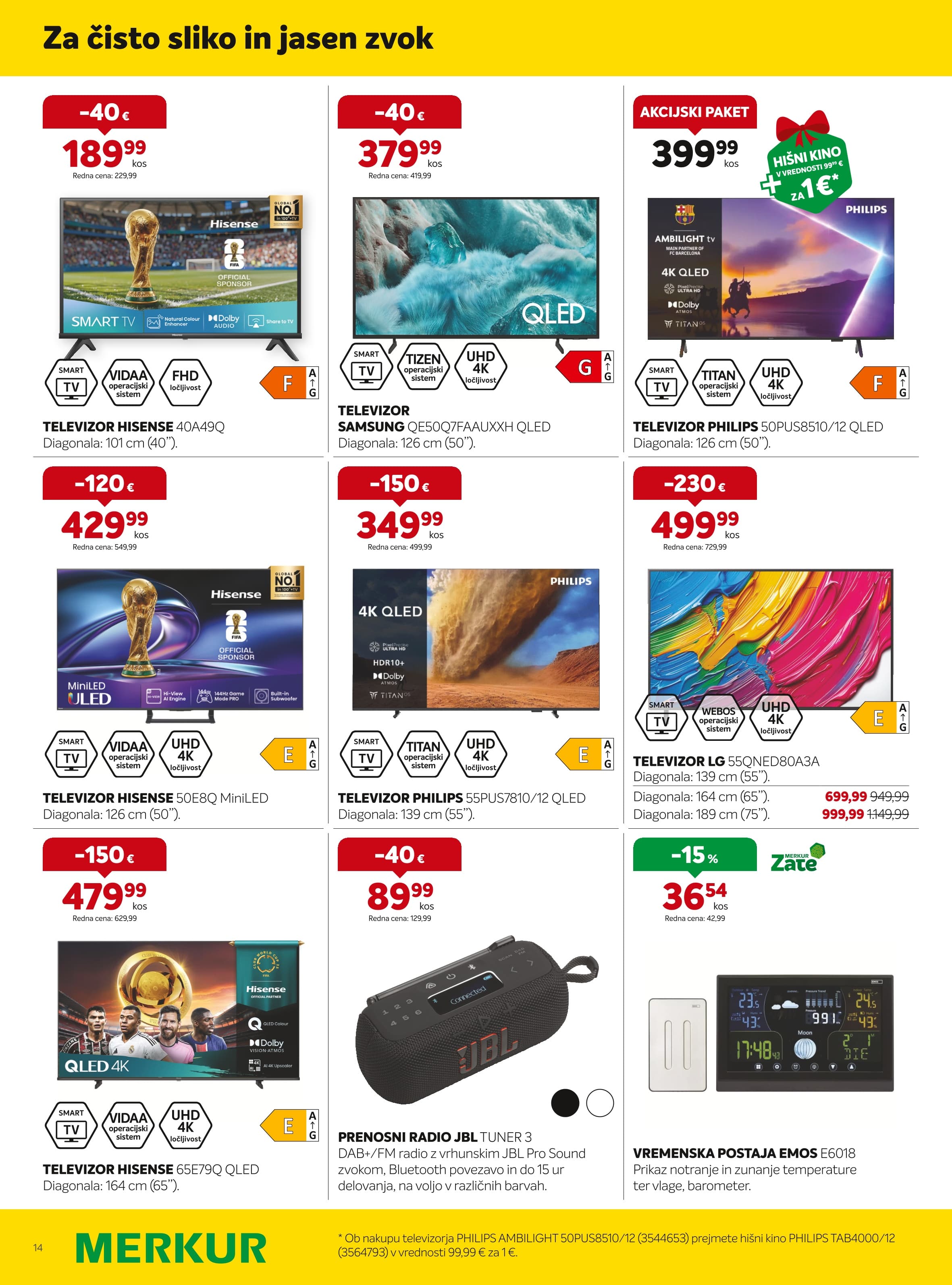 Stran 14. Merkur kataloga - Akcijska ponudba