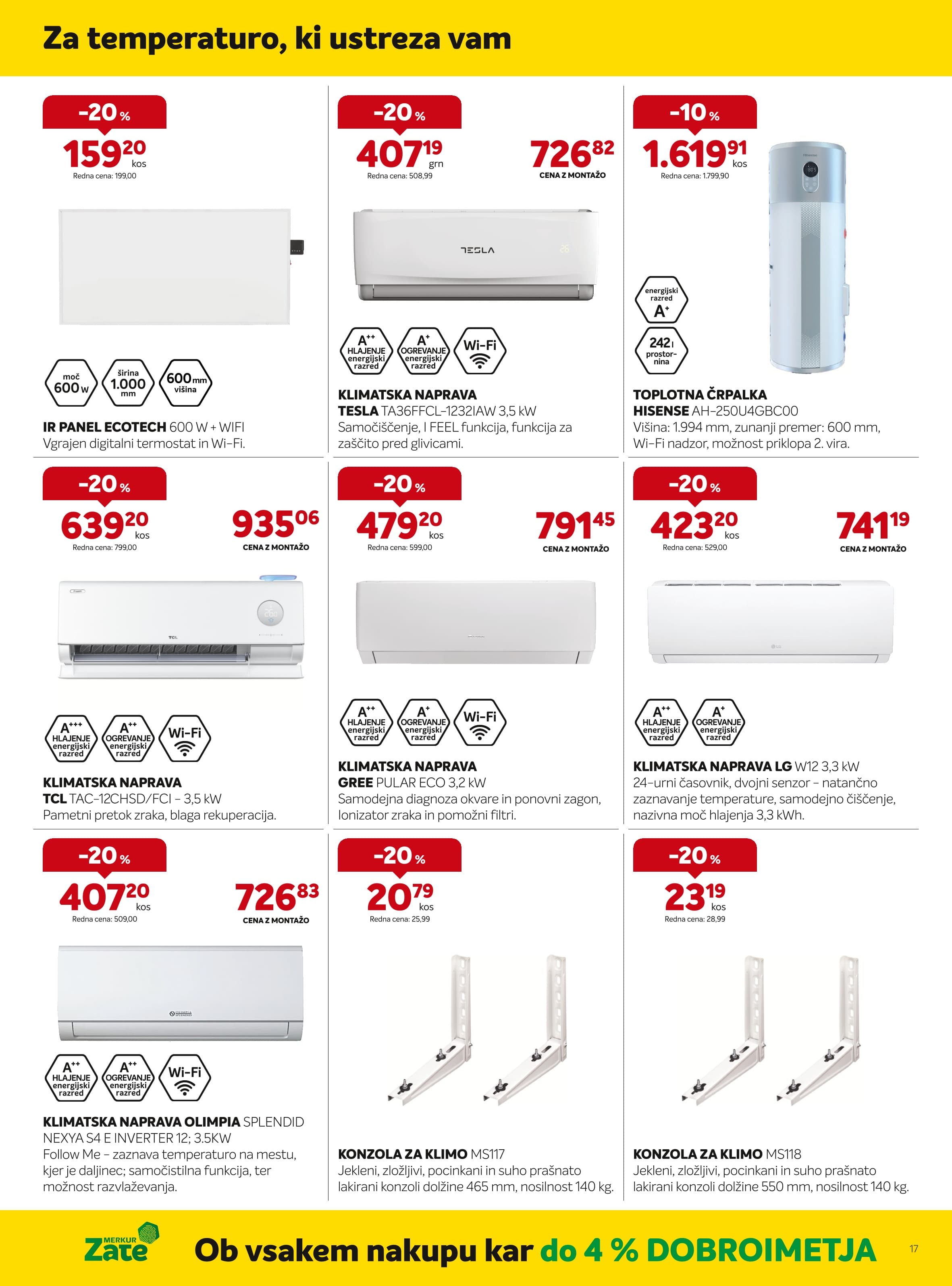 Stran 17. Merkur kataloga - Akcijska ponudba
