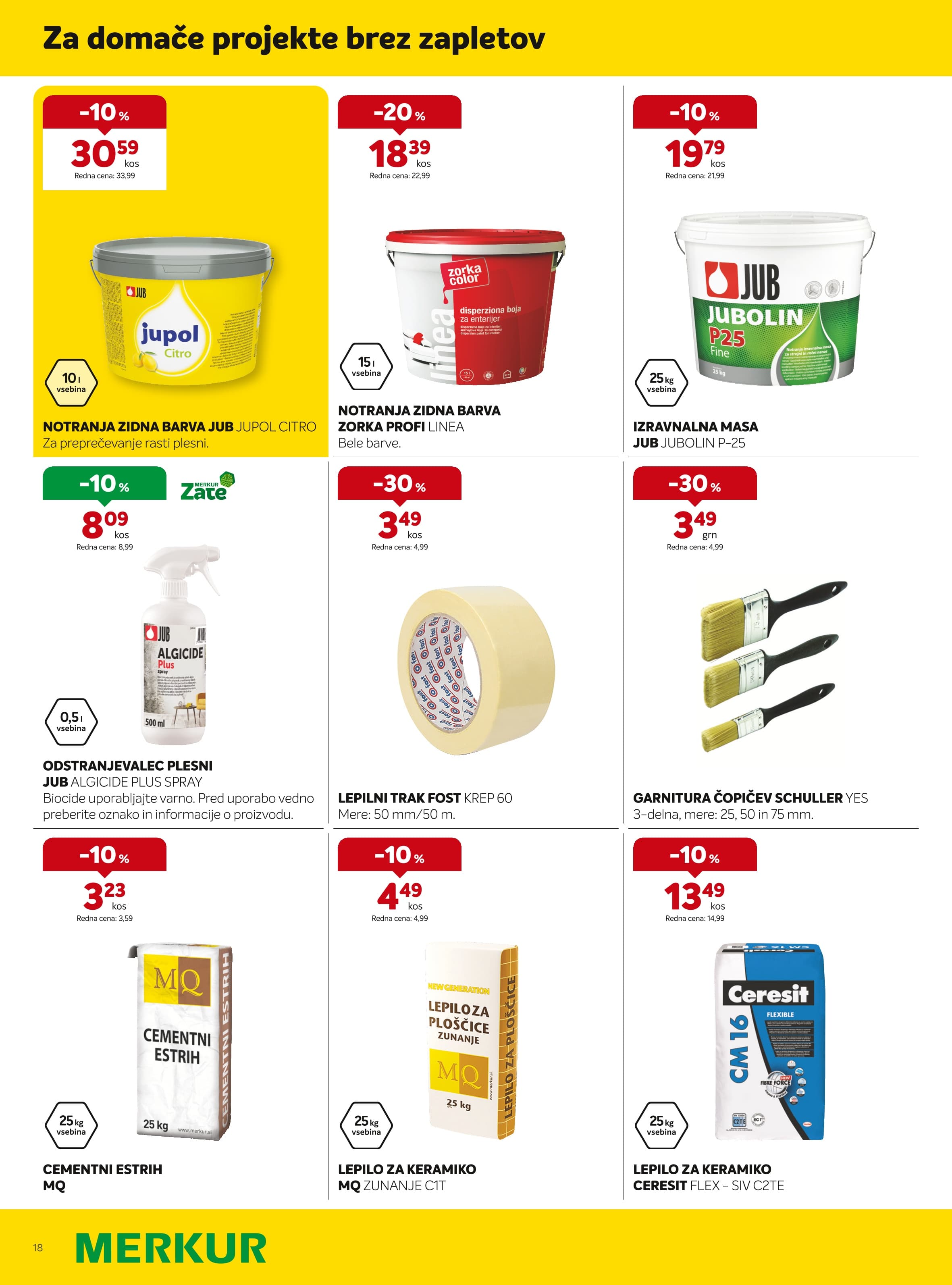 Stran 18. Merkur kataloga - Akcijska ponudba