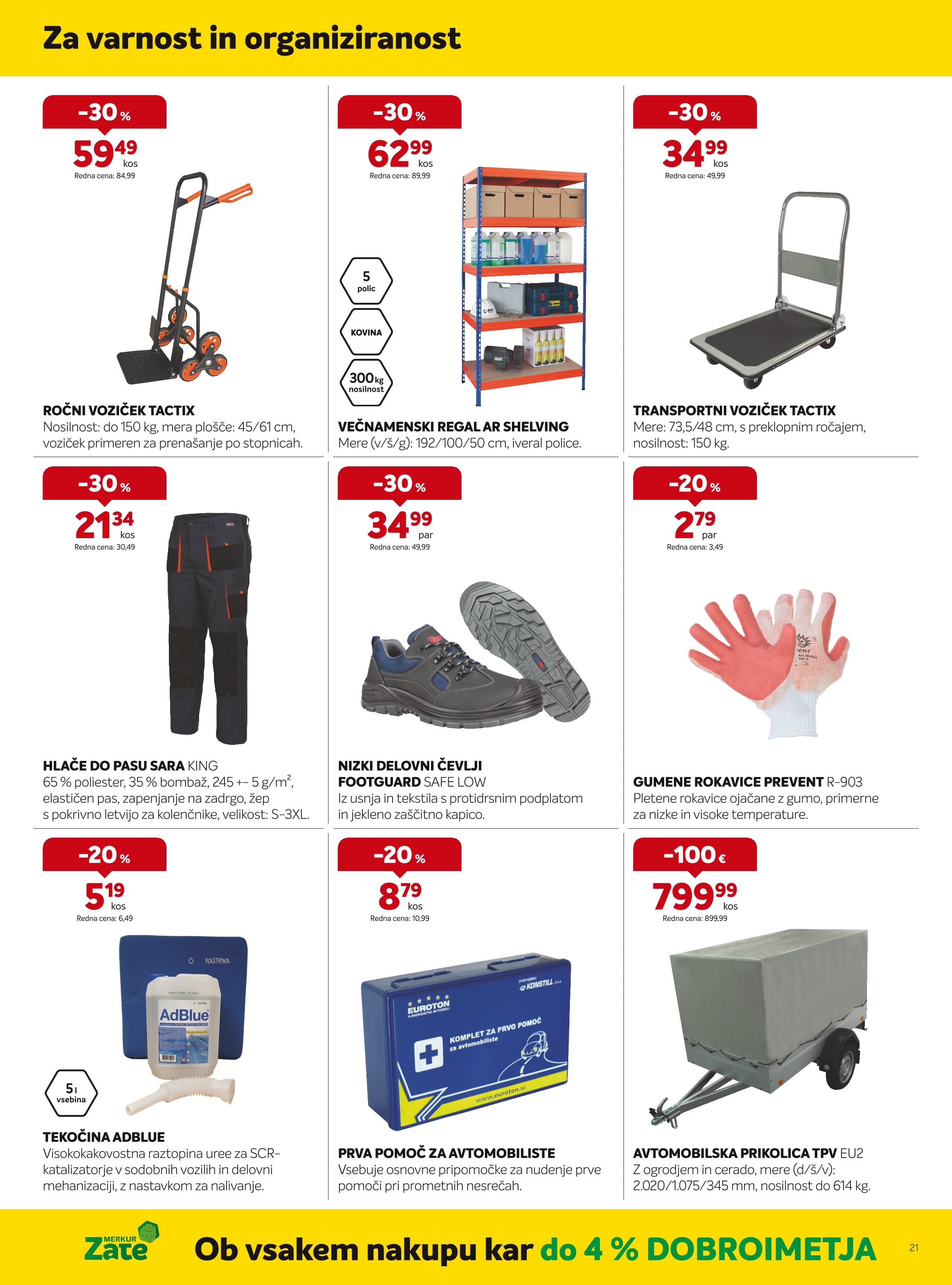 Stran 21. Merkur kataloga - Akcijska ponudba
