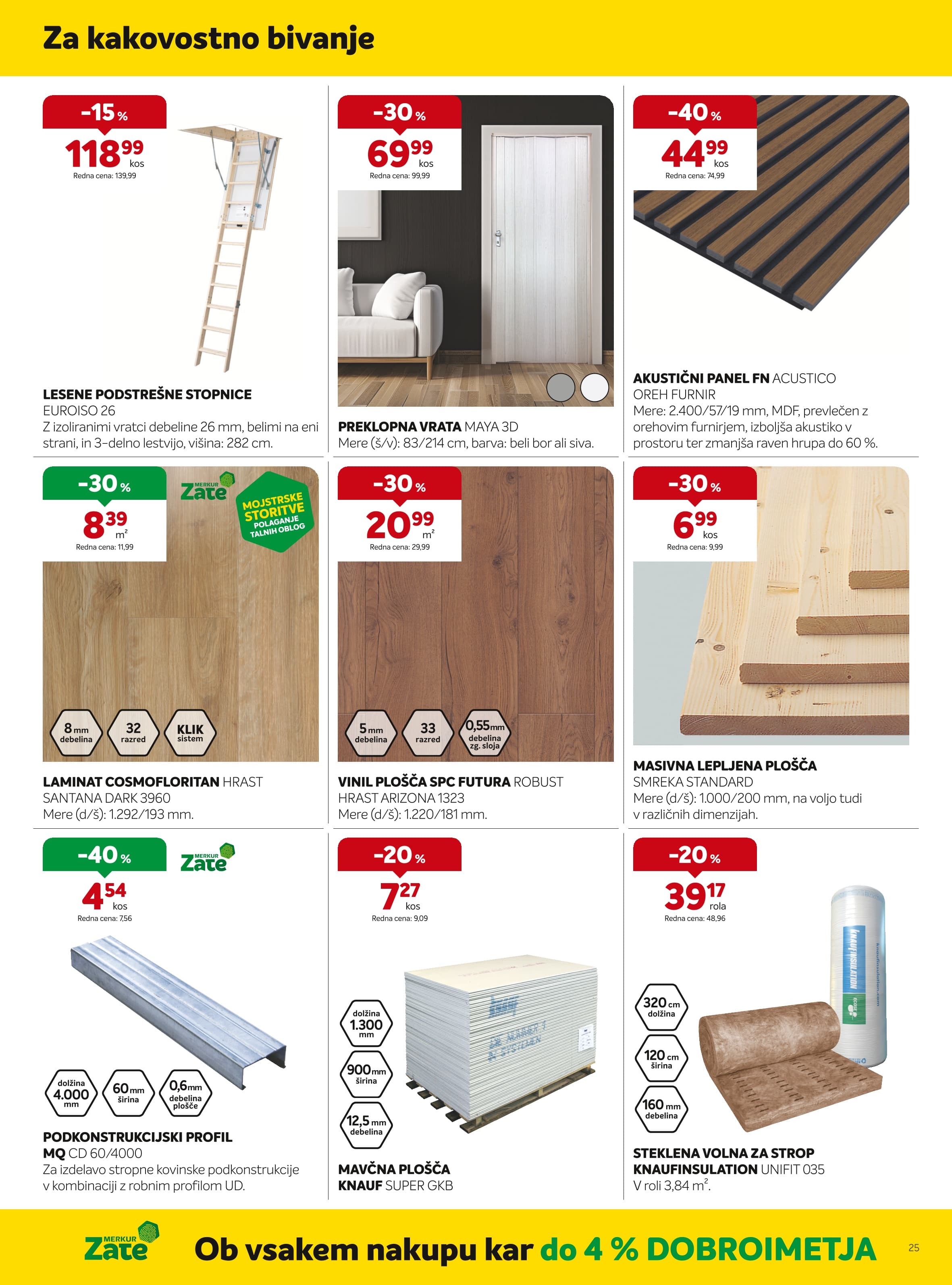 Stran 25. Merkur kataloga - Akcijska ponudba