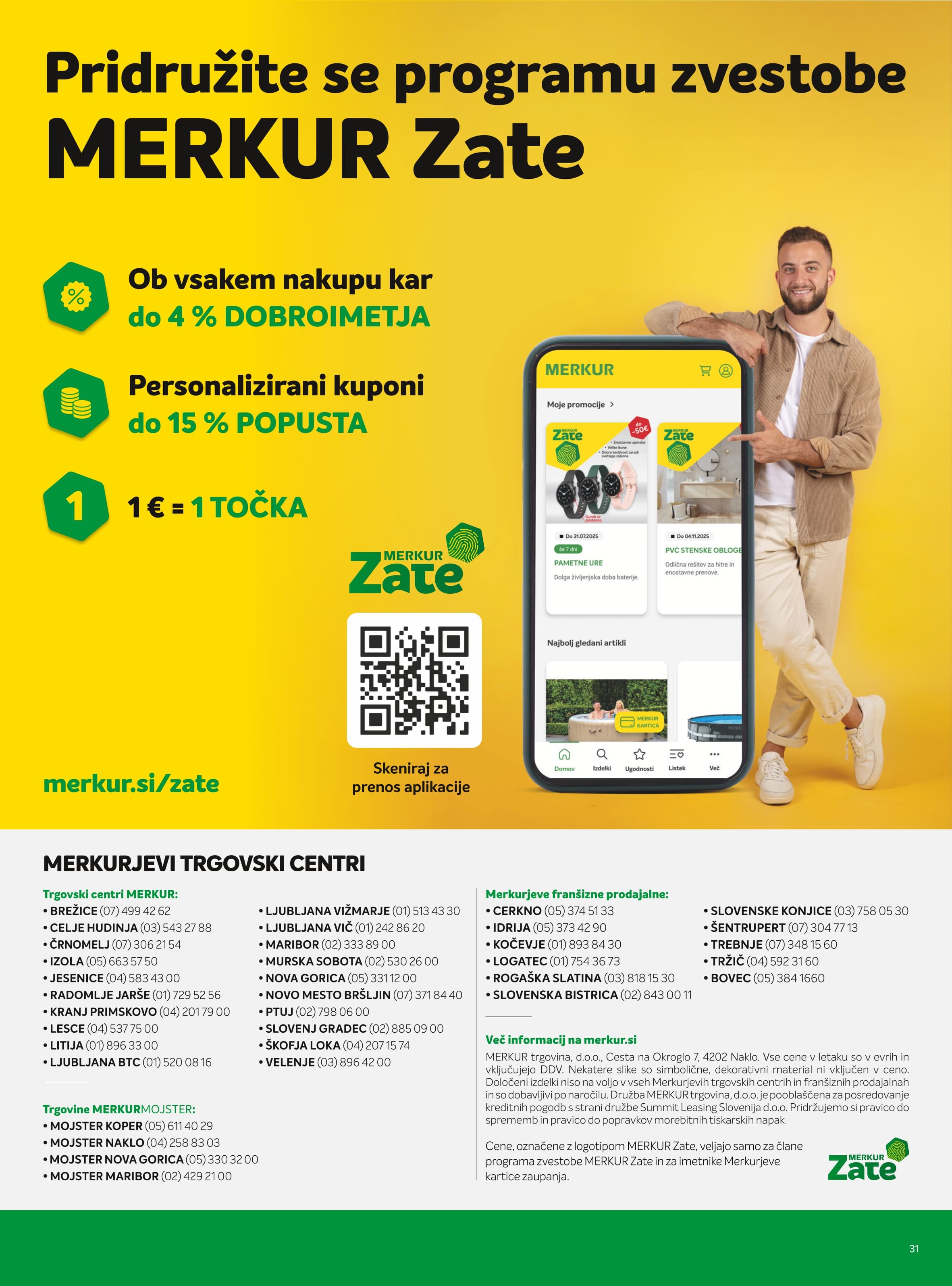 Stran 31. Merkur kataloga - Akcijska ponudba