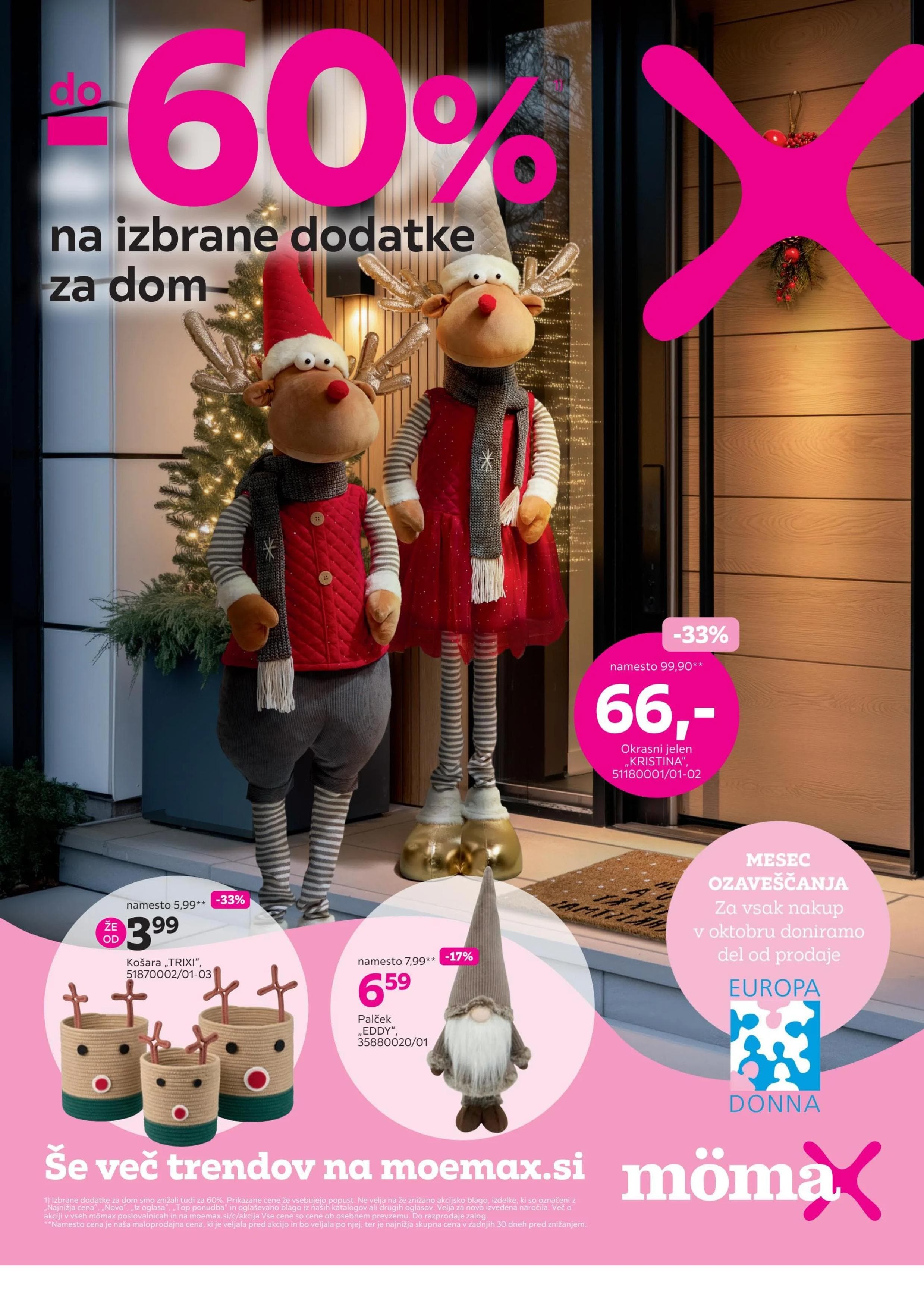 Stran 1. Mömax kataloga - Akcije od 12.10. do 26.10.2025.