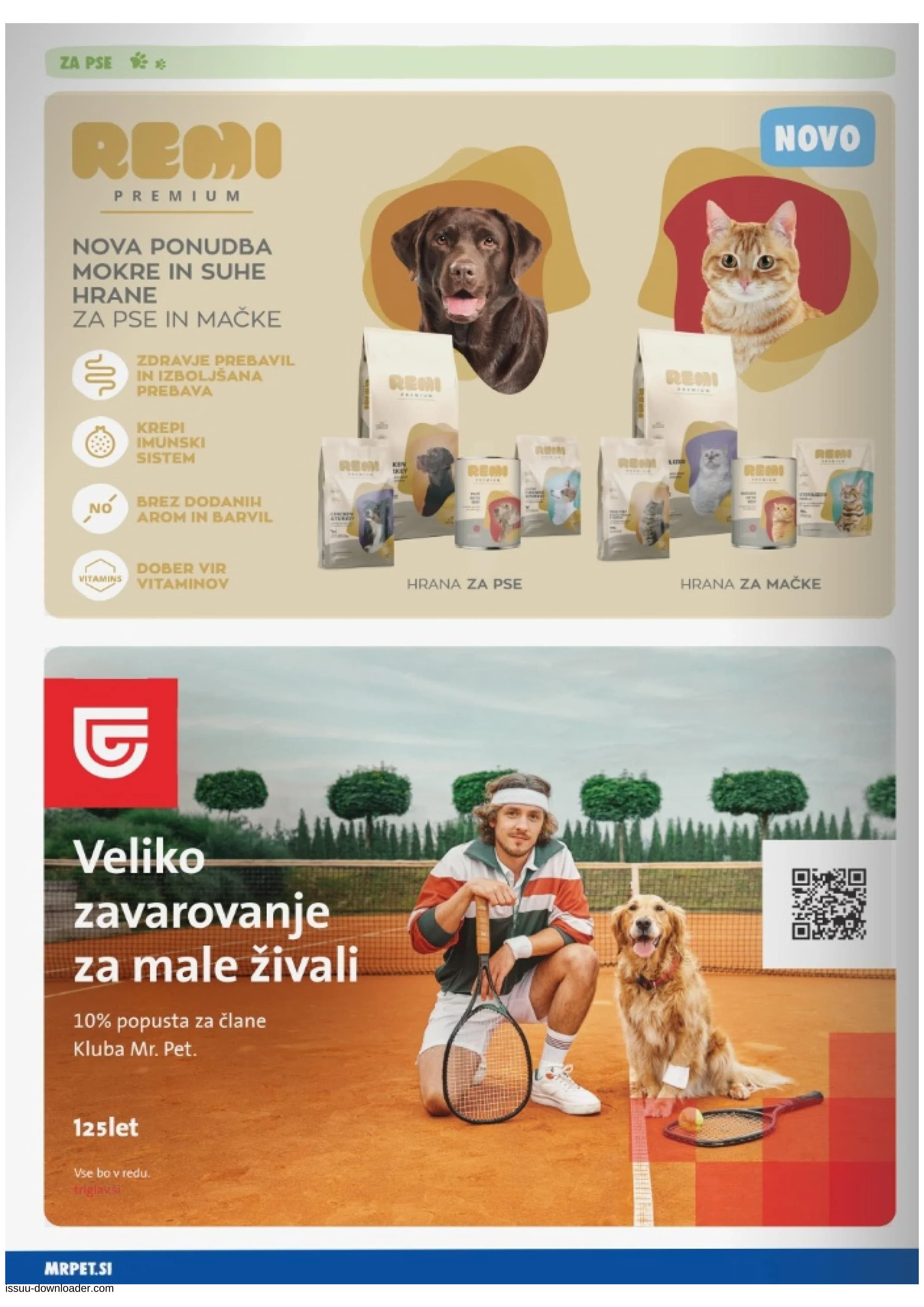 Stran 12. Mr. Pet kataloga - Akcije od 03.11. do 30.11.2025.