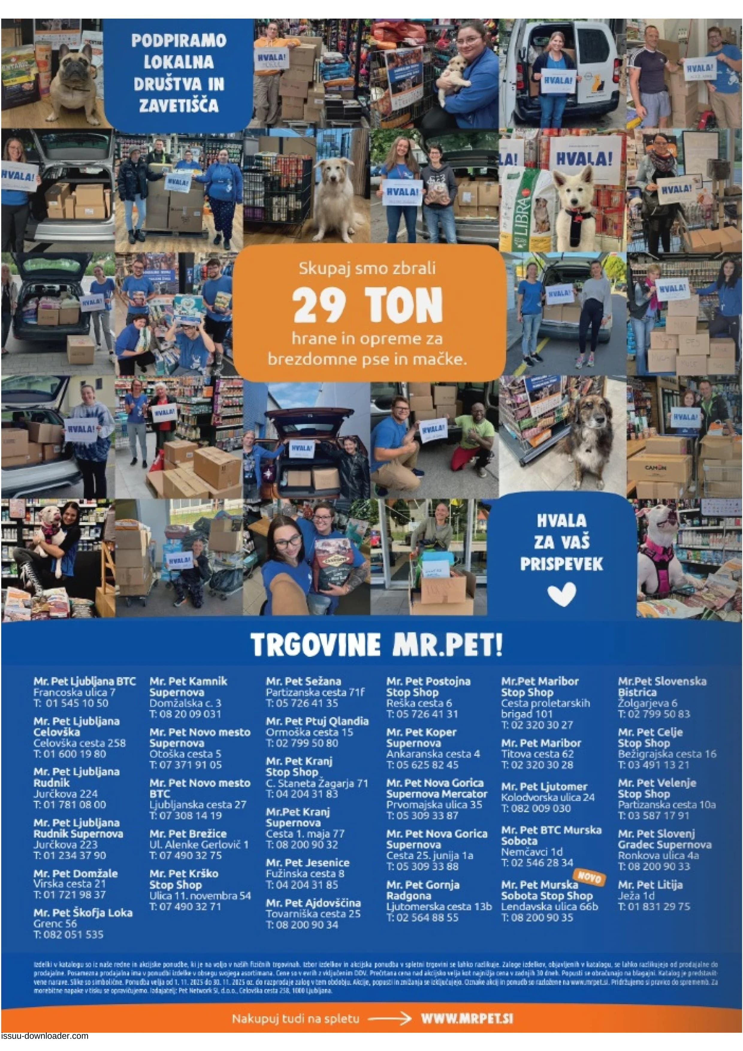 Stran 16. Mr. Pet kataloga - Akcije od 03.11. do 30.11.2025.