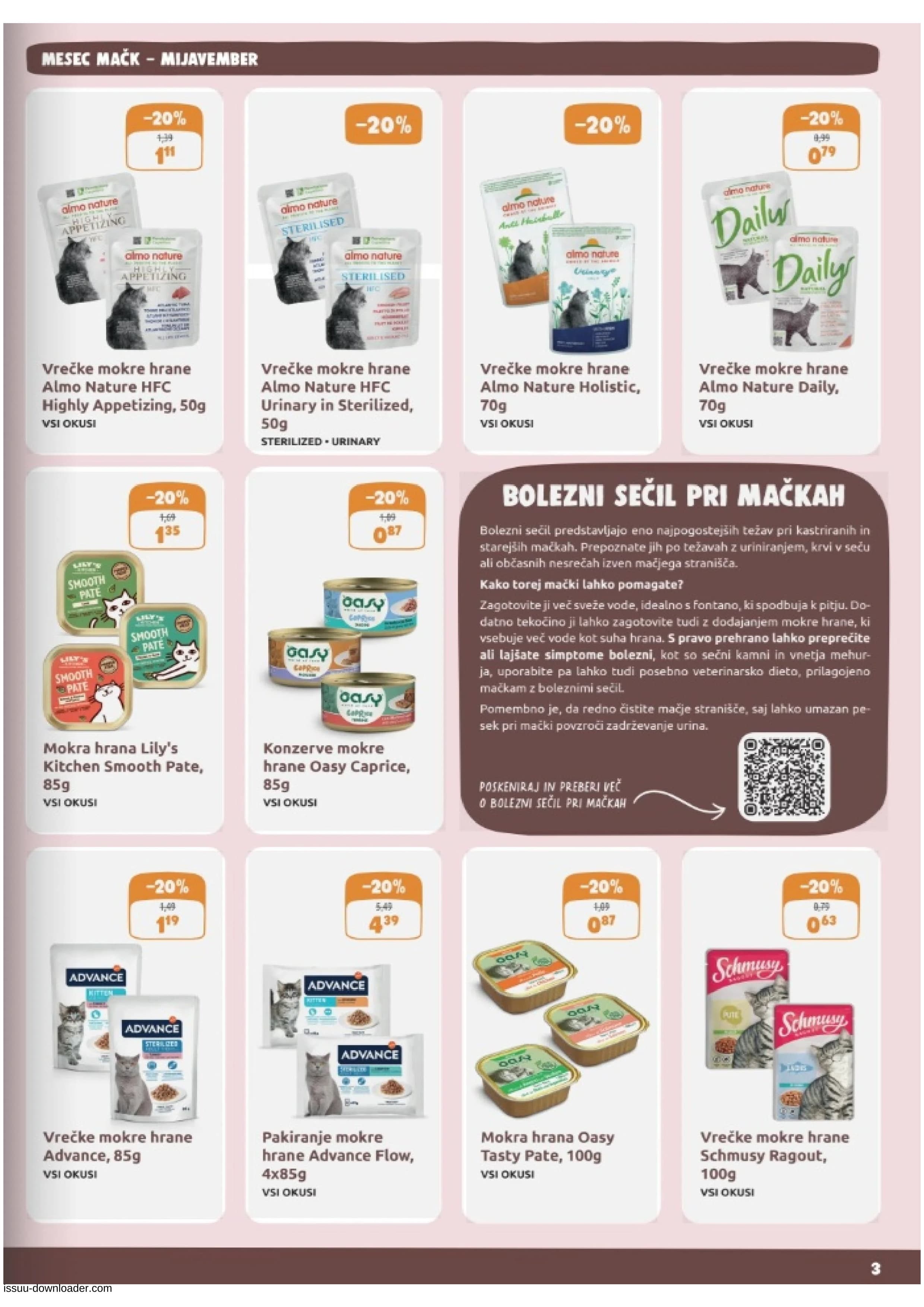 Stran 3. Mr. Pet kataloga - Akcije od 03.11. do 30.11.2025.