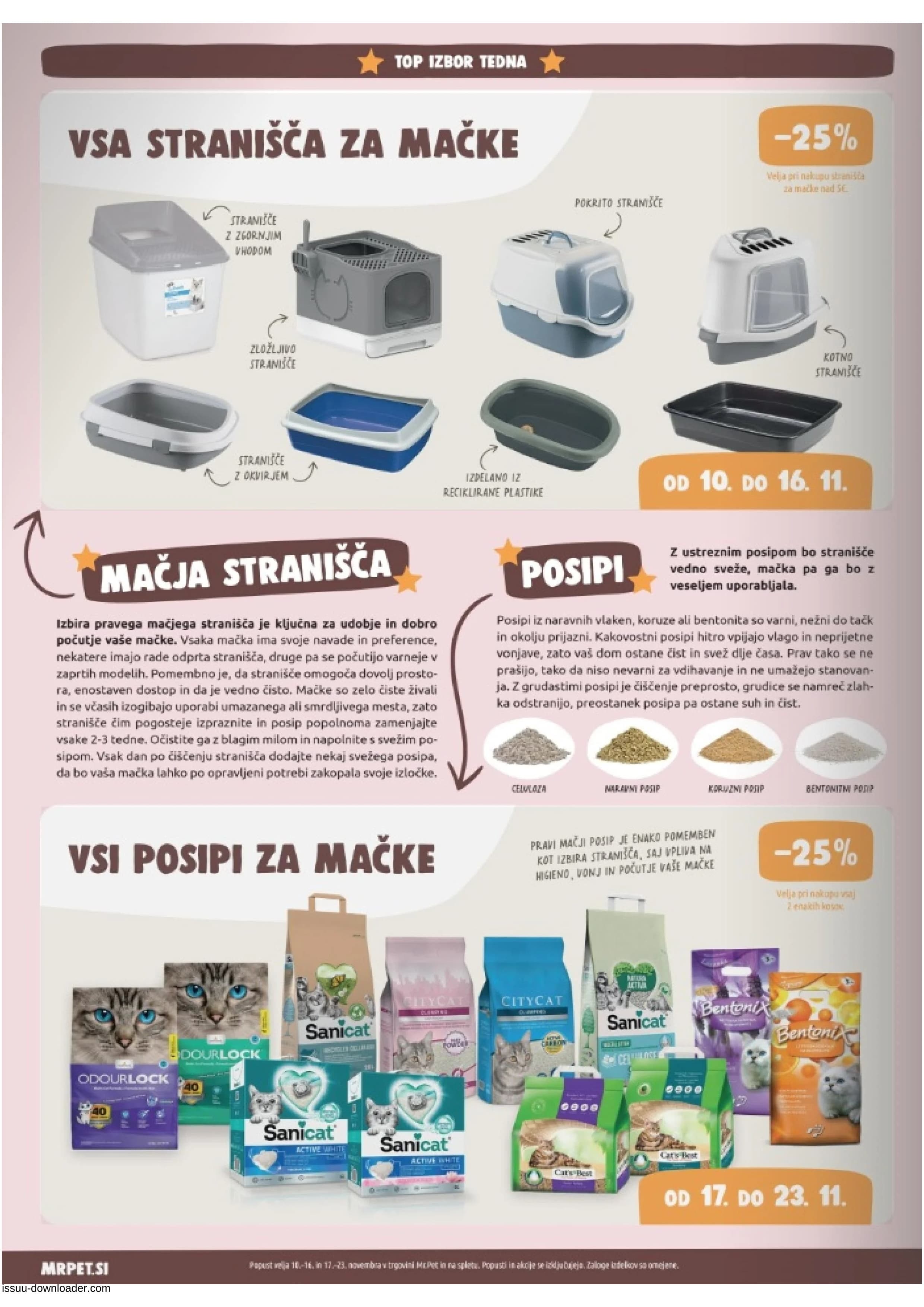 Stran 6. Mr. Pet kataloga - Akcije od 03.11. do 30.11.2025.