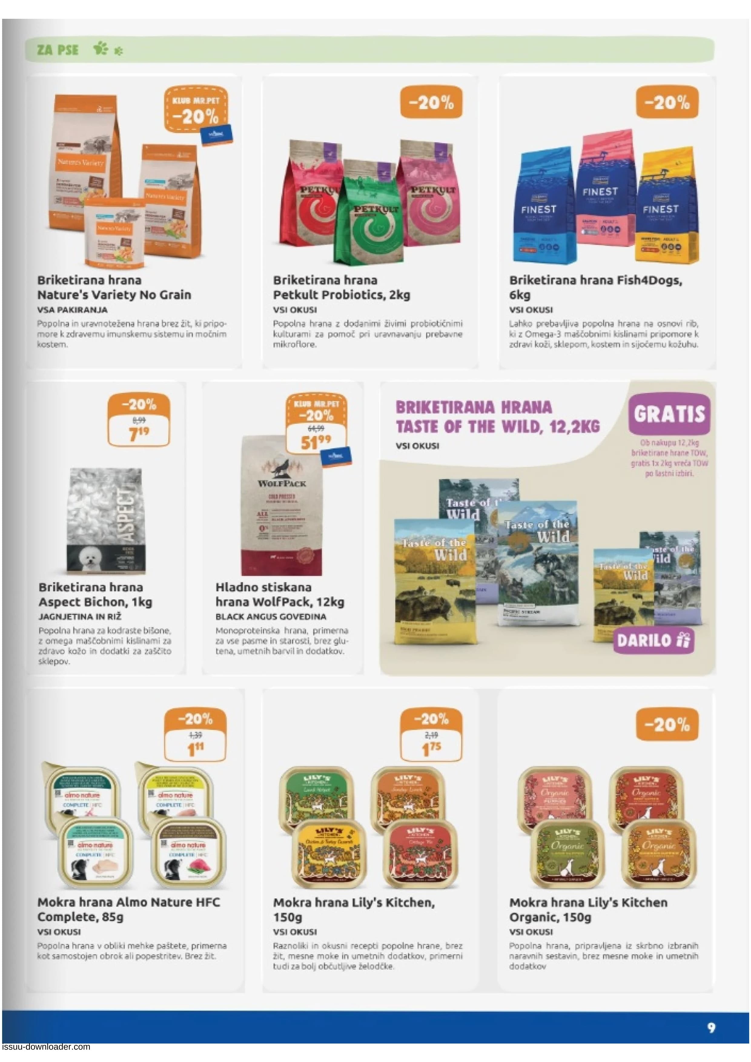 Stran 9. Mr. Pet kataloga - Akcije od 03.11. do 30.11.2025.