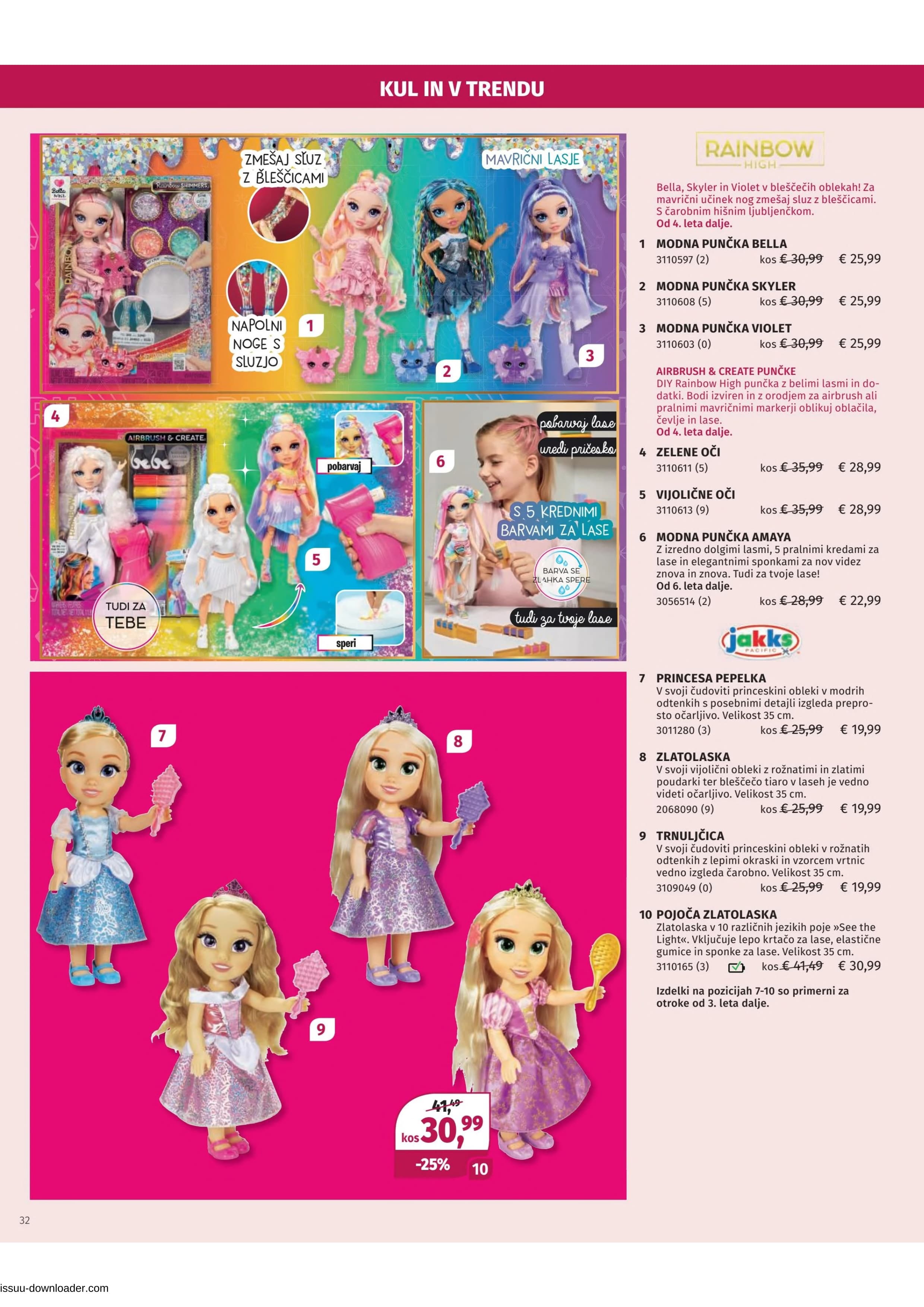 Stran 32. Mueller kataloga - Akcije od 03.11. do 31.12.2025.