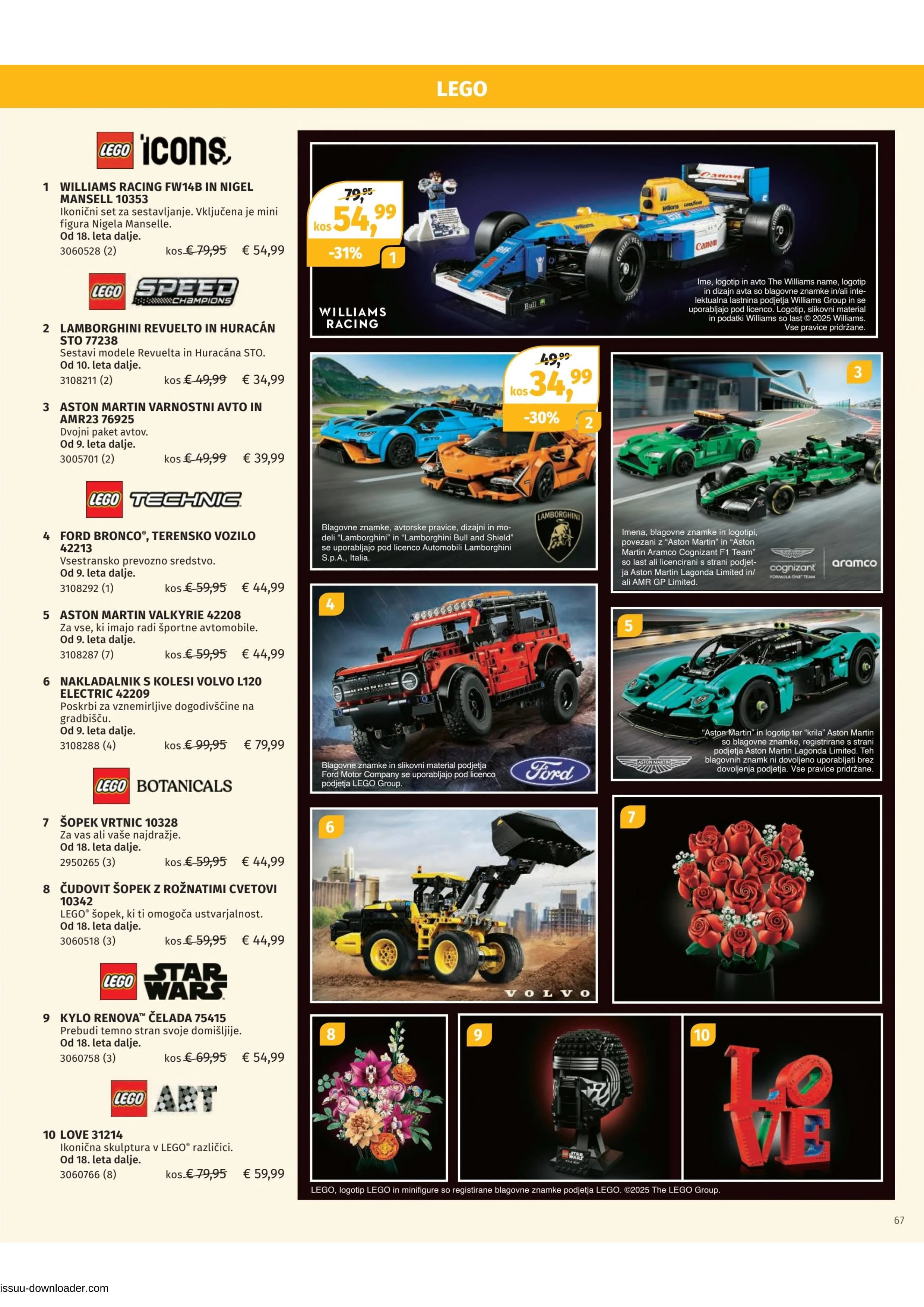 Stran 67. Mueller kataloga - Akcije od 03.11. do 31.12.2025.