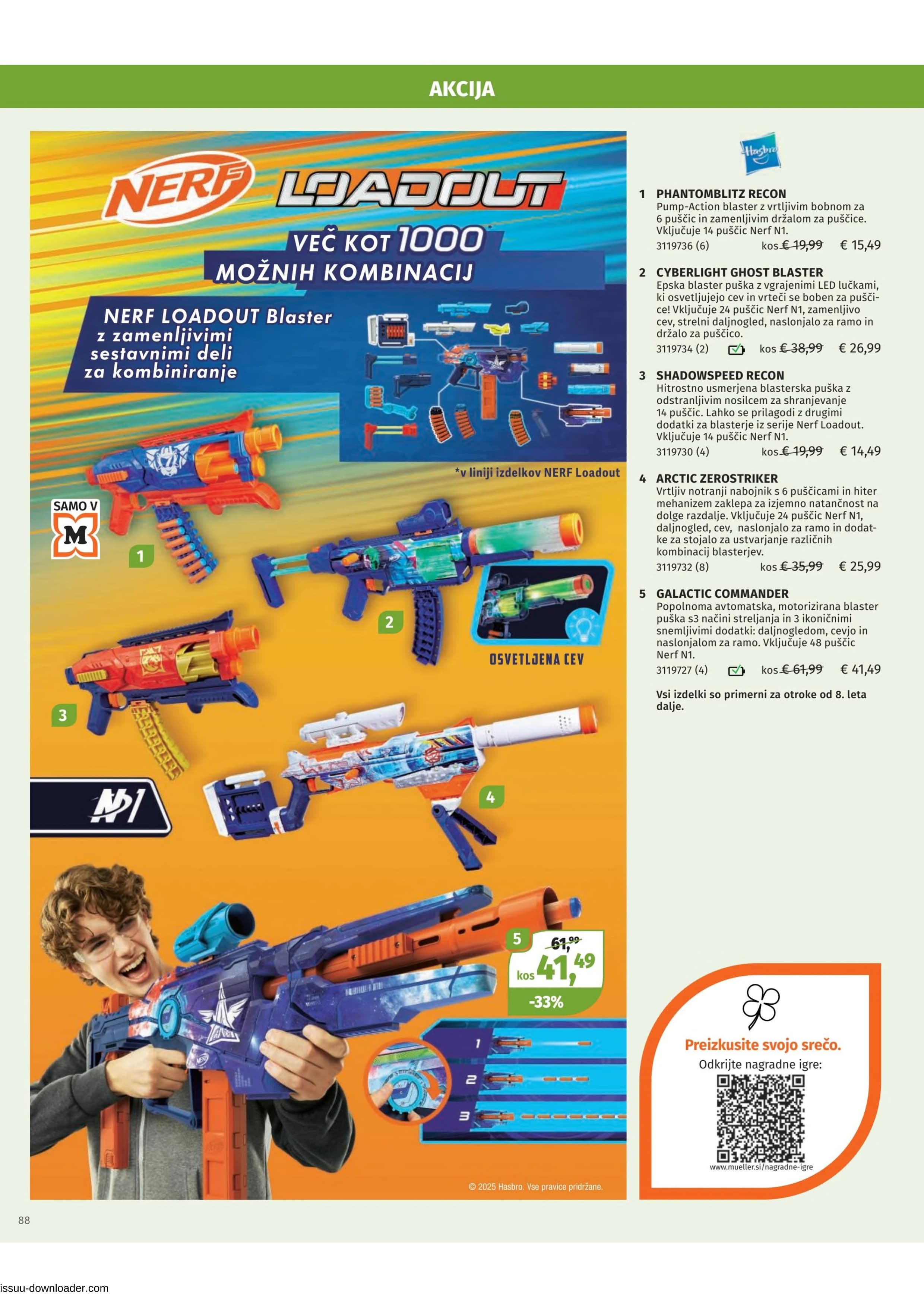 Stran 88. Mueller kataloga - Akcije od 03.11. do 31.12.2025.