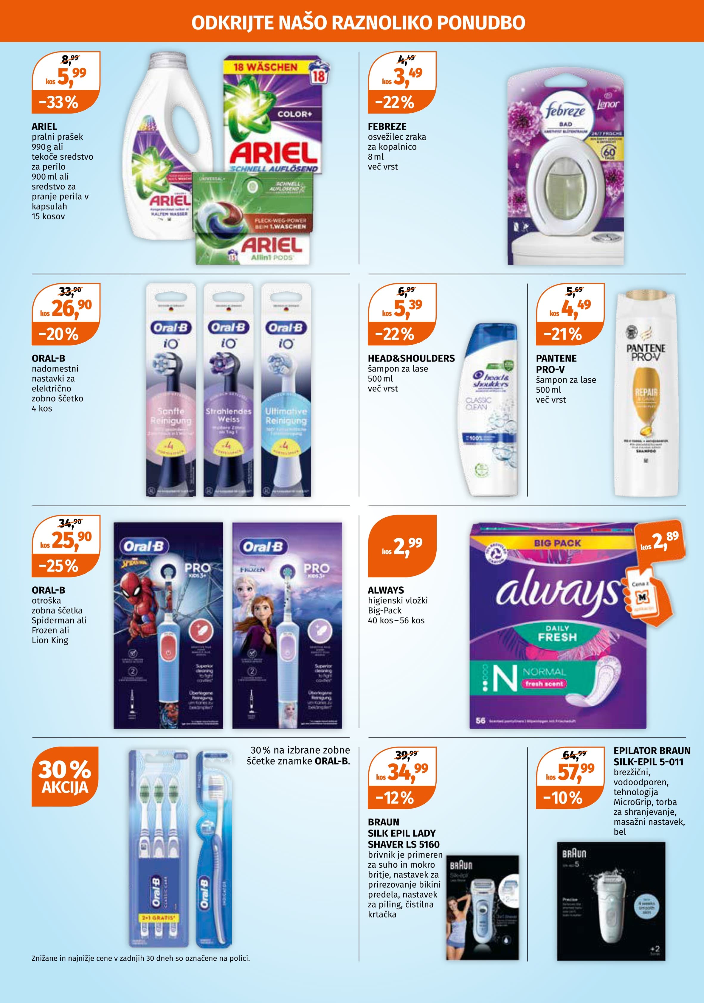 Stran 6. Mueller kataloga - Akcije od 01.12. do 06.12.2025.