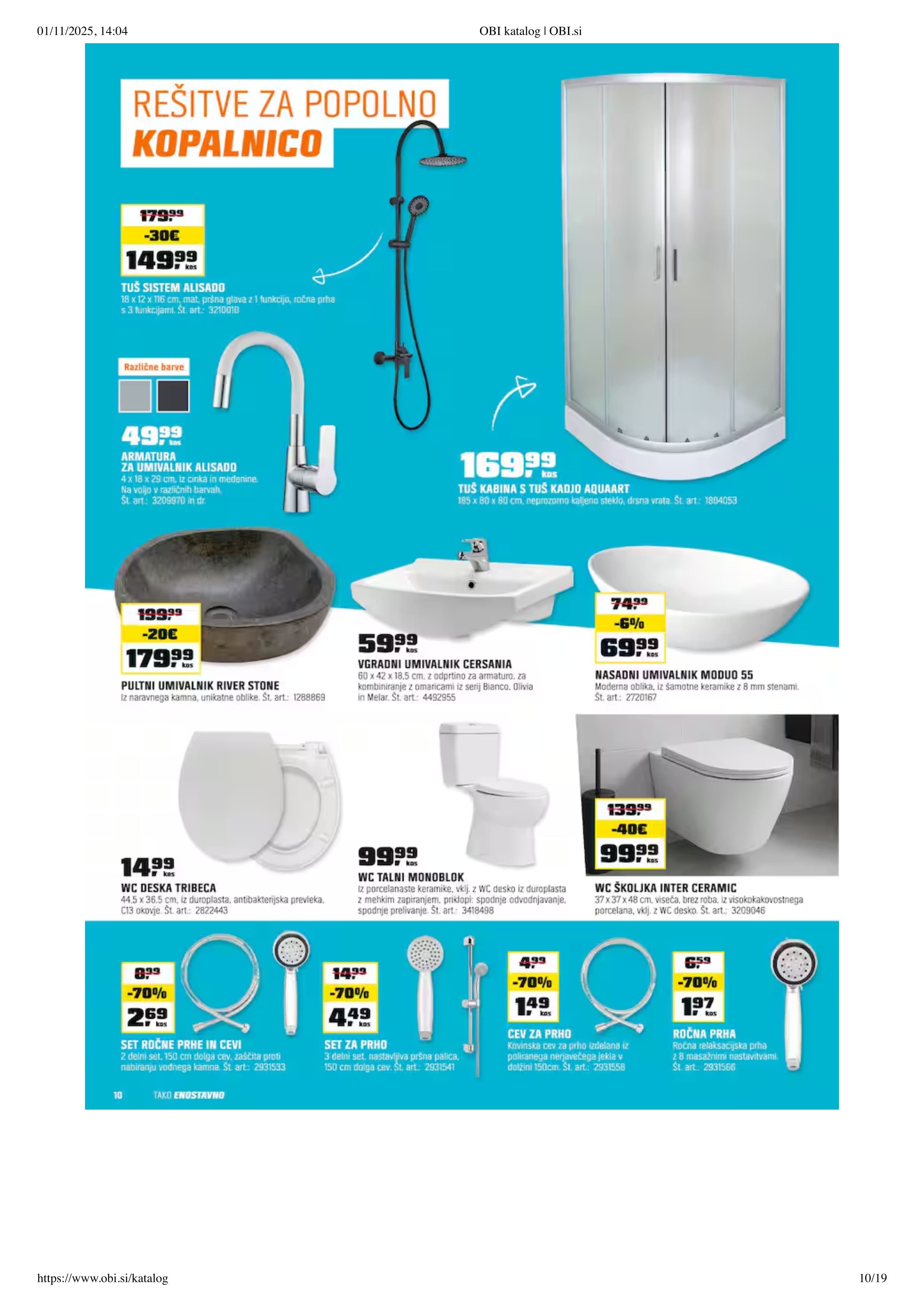 Stran 10. Obi kataloga - Akcije od 01.11. do 30.11.2025.