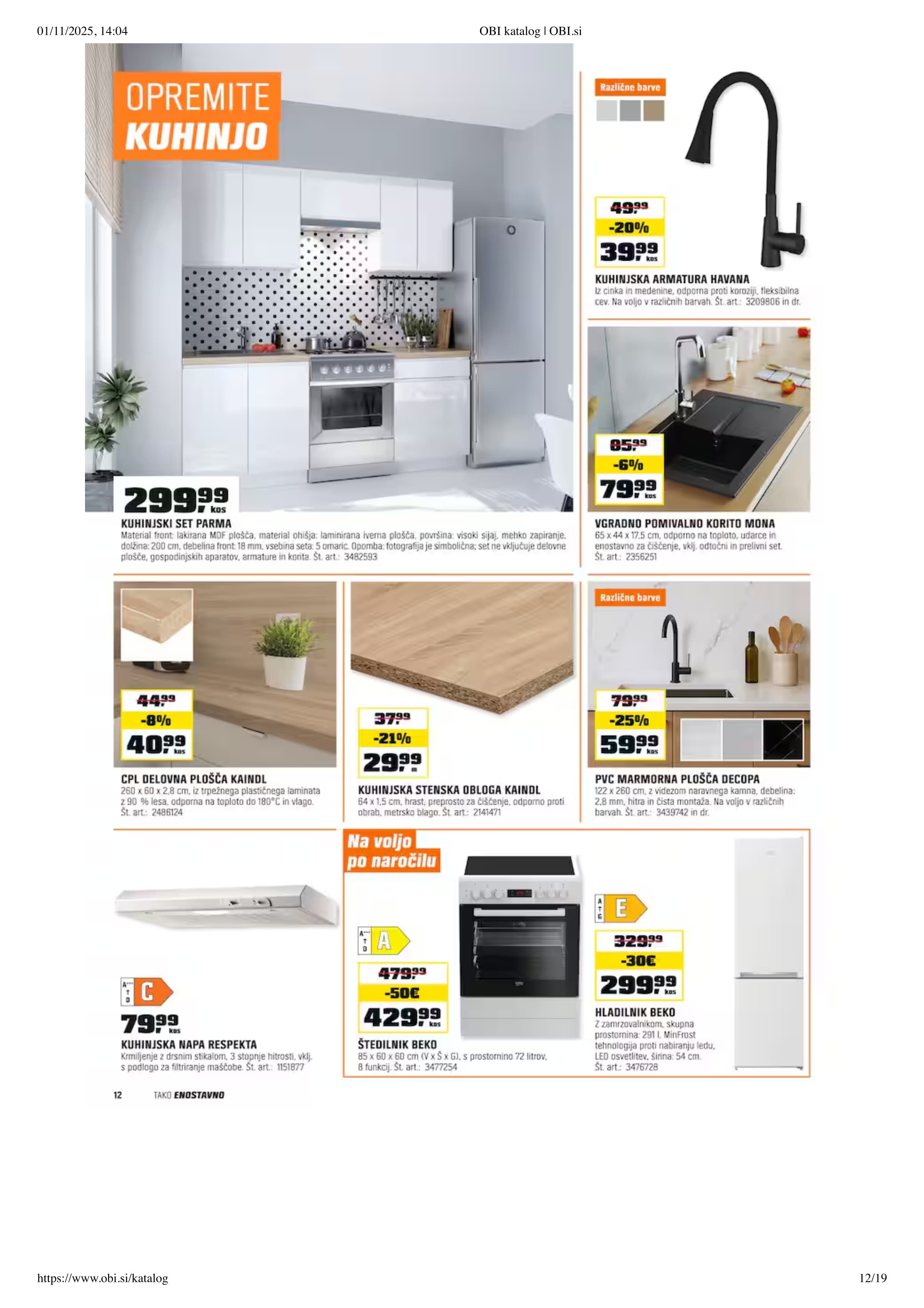 Stran 12. Obi kataloga - Akcije od 01.11. do 30.11.2025.