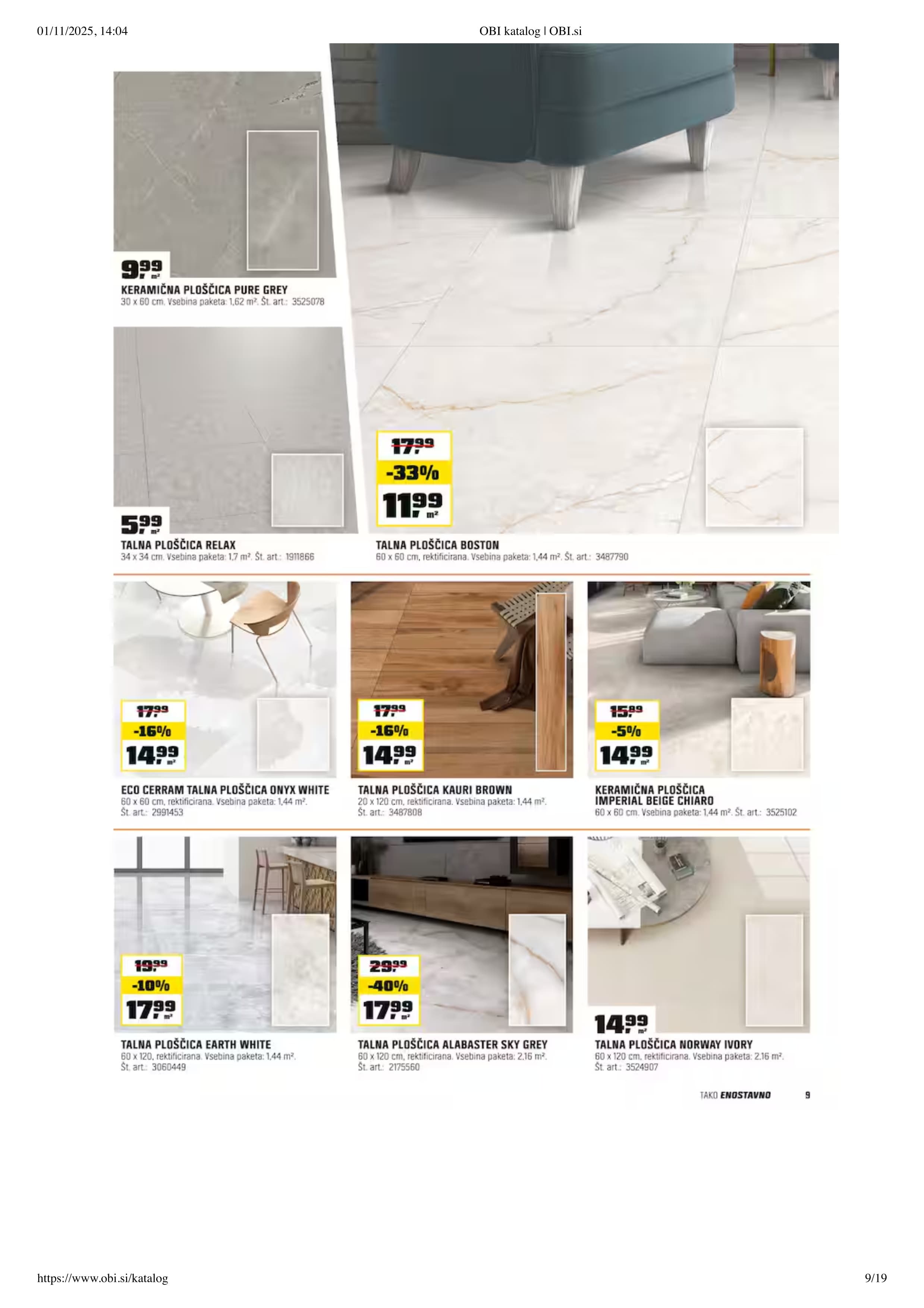 Stran 9. Obi kataloga - Akcije od 01.11. do 30.11.2025.
