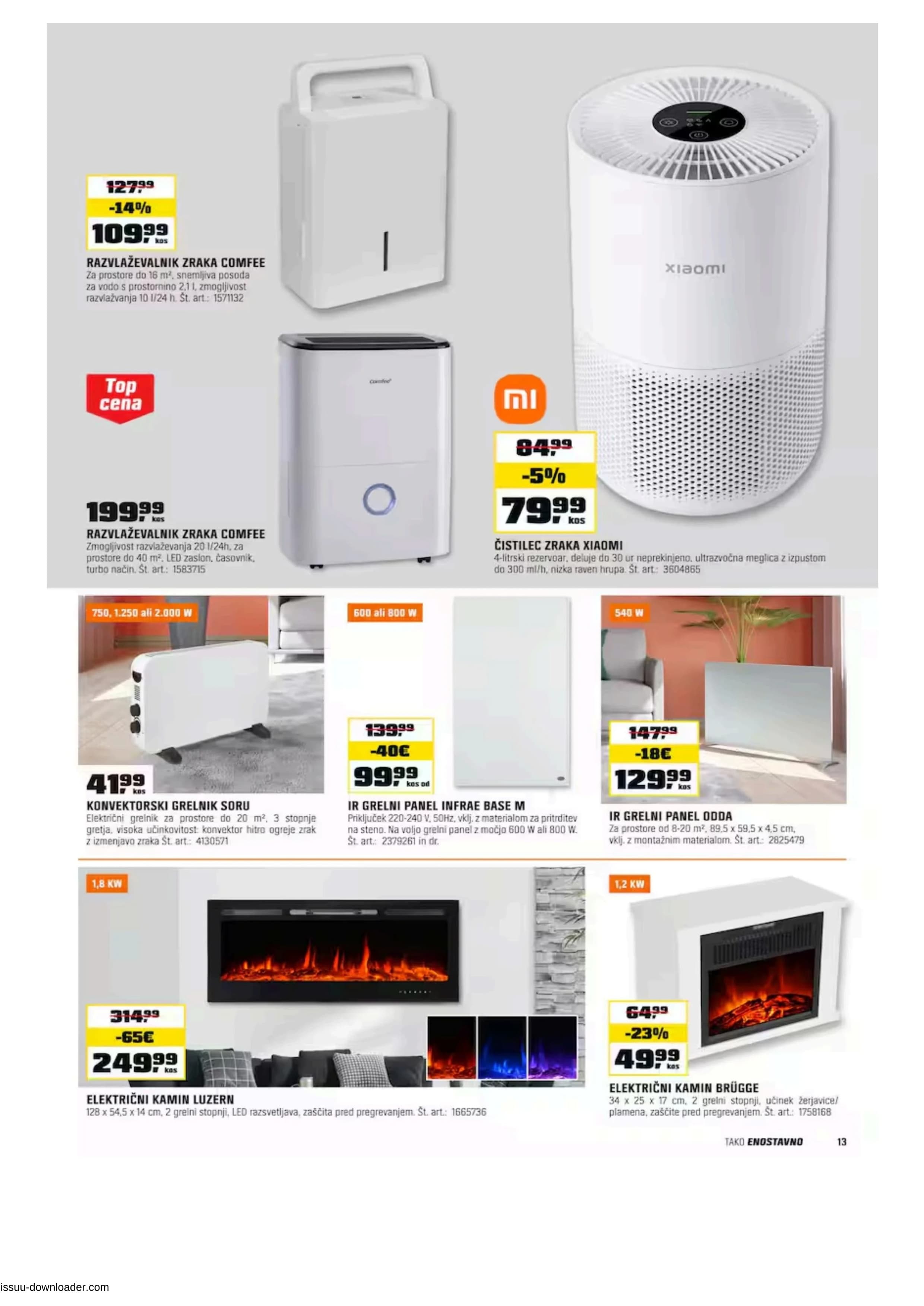Stran 13. Obi kataloga - Akcije od 01.12. do 31.12.2025.