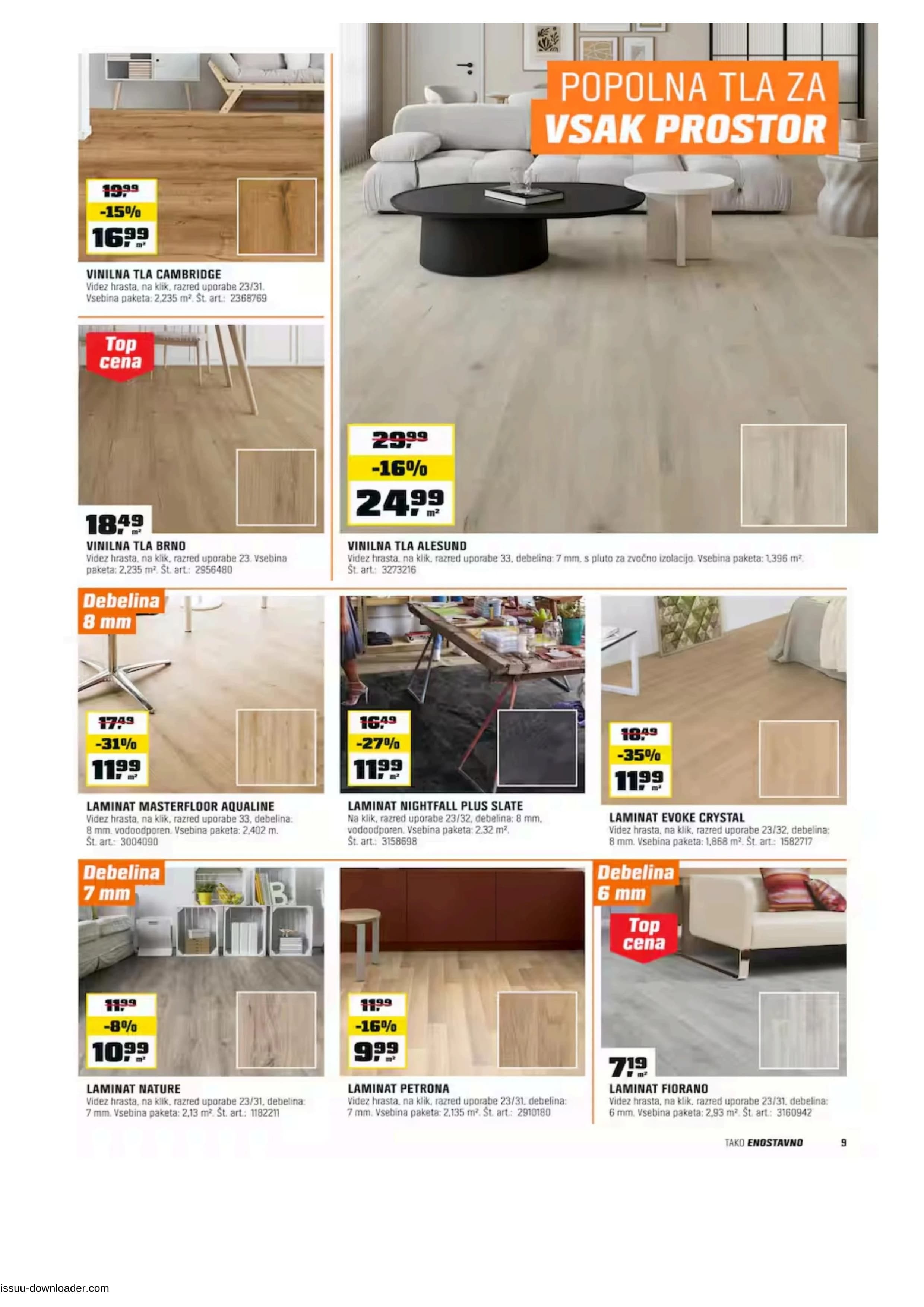 Stran 9. Obi kataloga - Akcije od 01.12. do 31.12.2025.