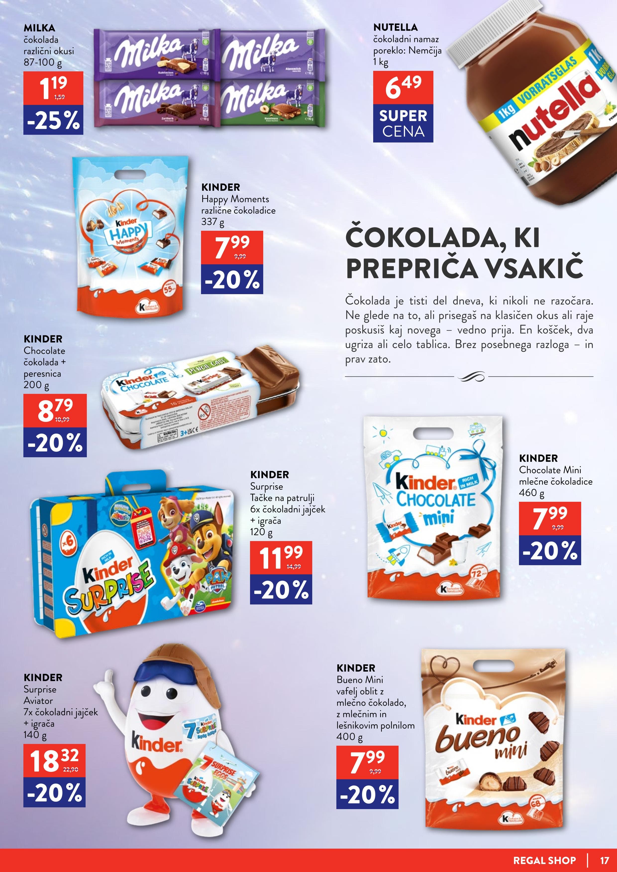 Stran 17. Regal Shop kataloga - Akcije od 01.10. do 31.10.2025.