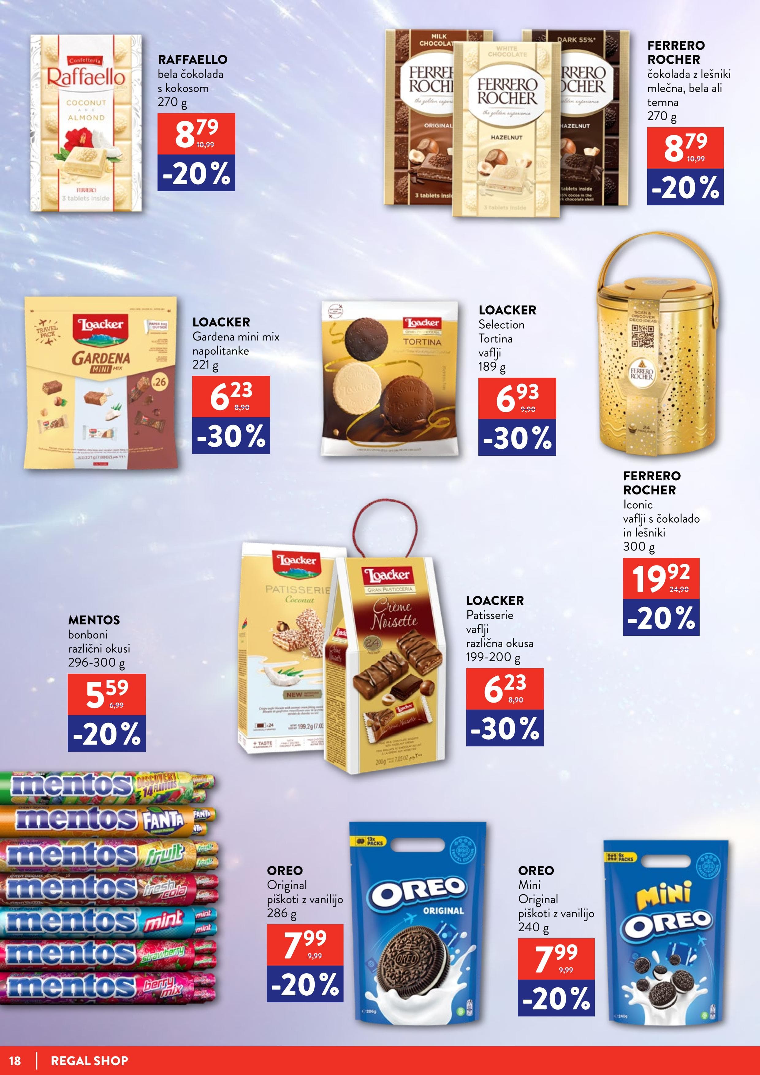 Stran 18. Regal Shop kataloga - Akcije od 01.10. do 31.10.2025.