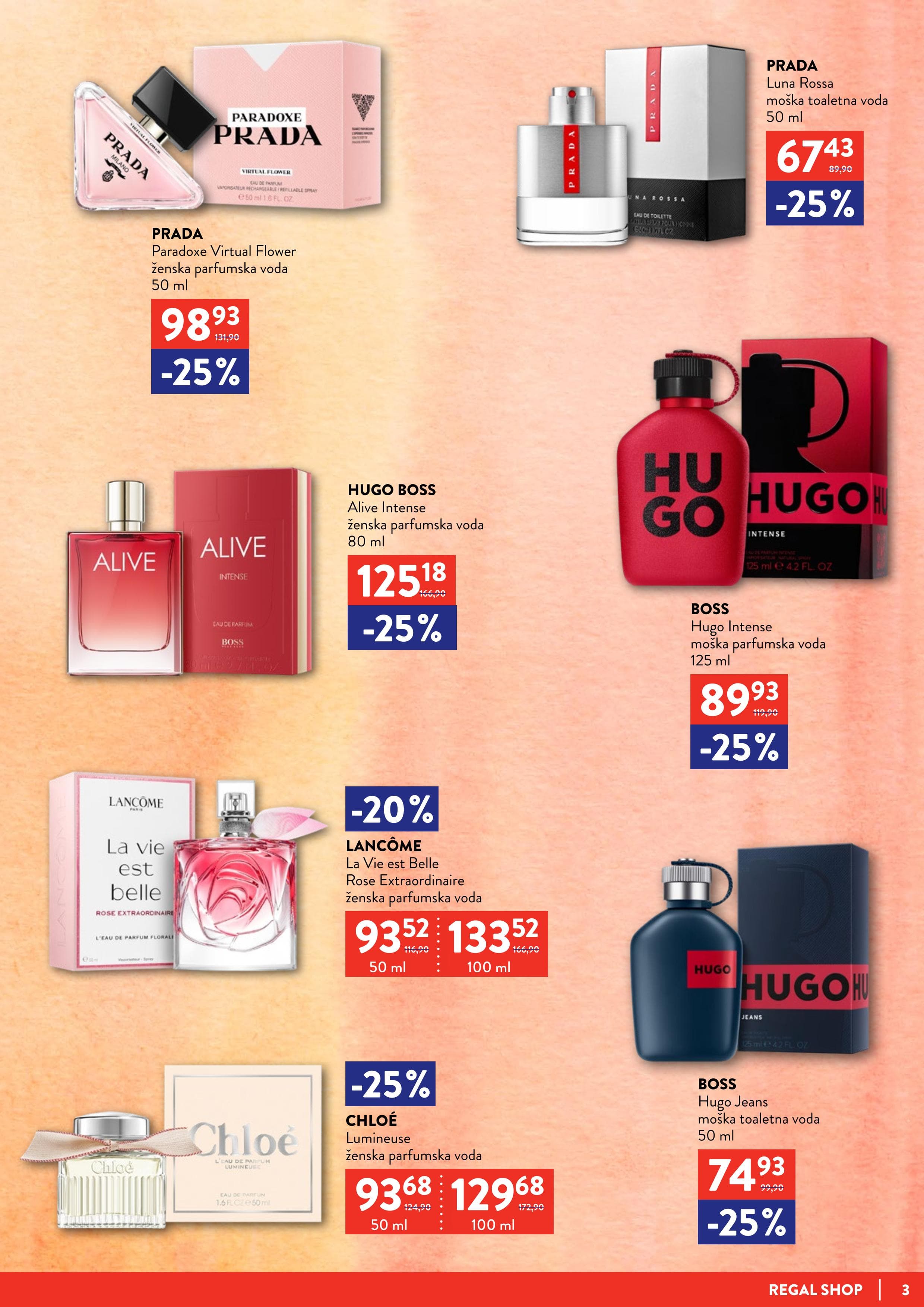 Stran 3. Regal Shop kataloga - Akcije od 01.10. do 31.10.2025.