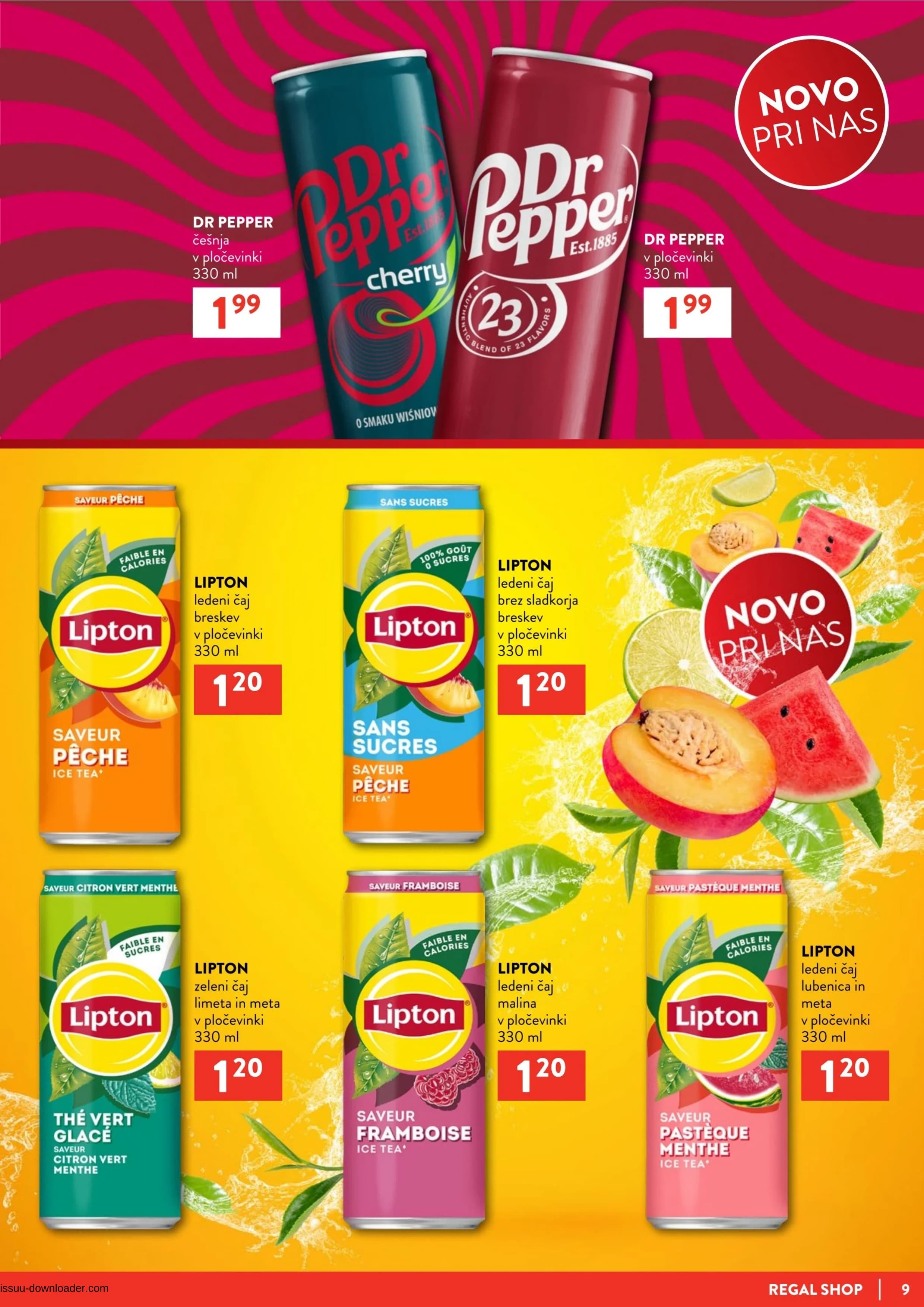 Stran 9. Regal Shop kataloga - Akcije od 01.11. do 30.11.2025.