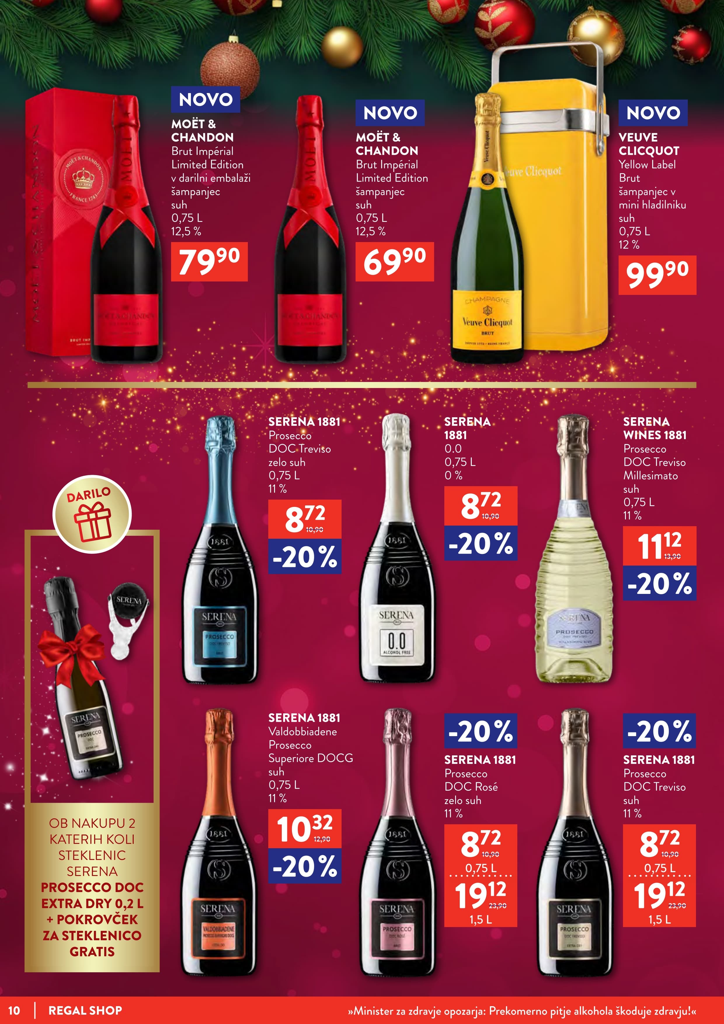 Stran 10. Regal Shop kataloga - Akcije od 01.12. do 05.01.2026.