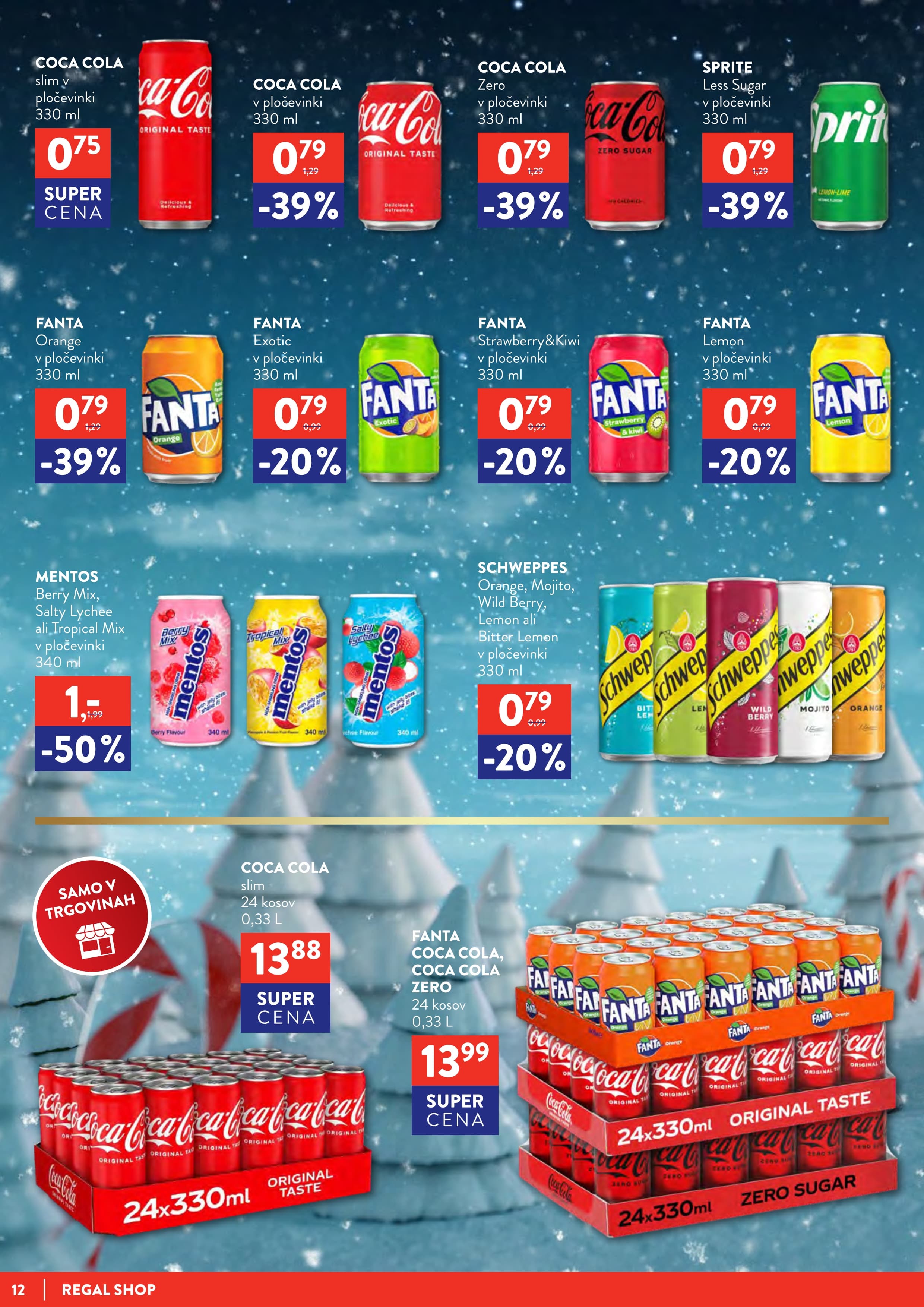 Stran 12. Regal Shop kataloga - Akcije od 01.12. do 05.01.2026.