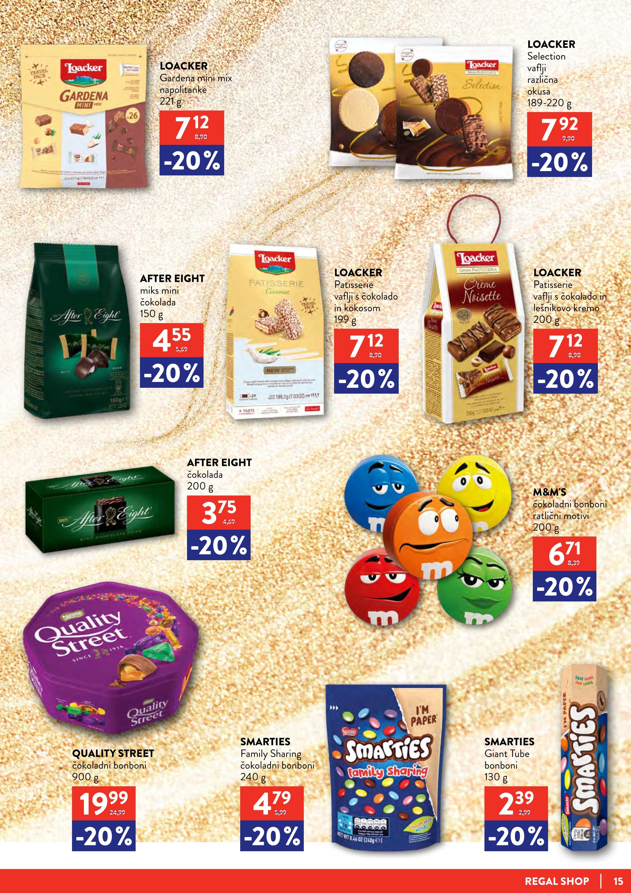 Stran 15. Regal Shop kataloga - Akcije od 01.12. do 05.01.2026.