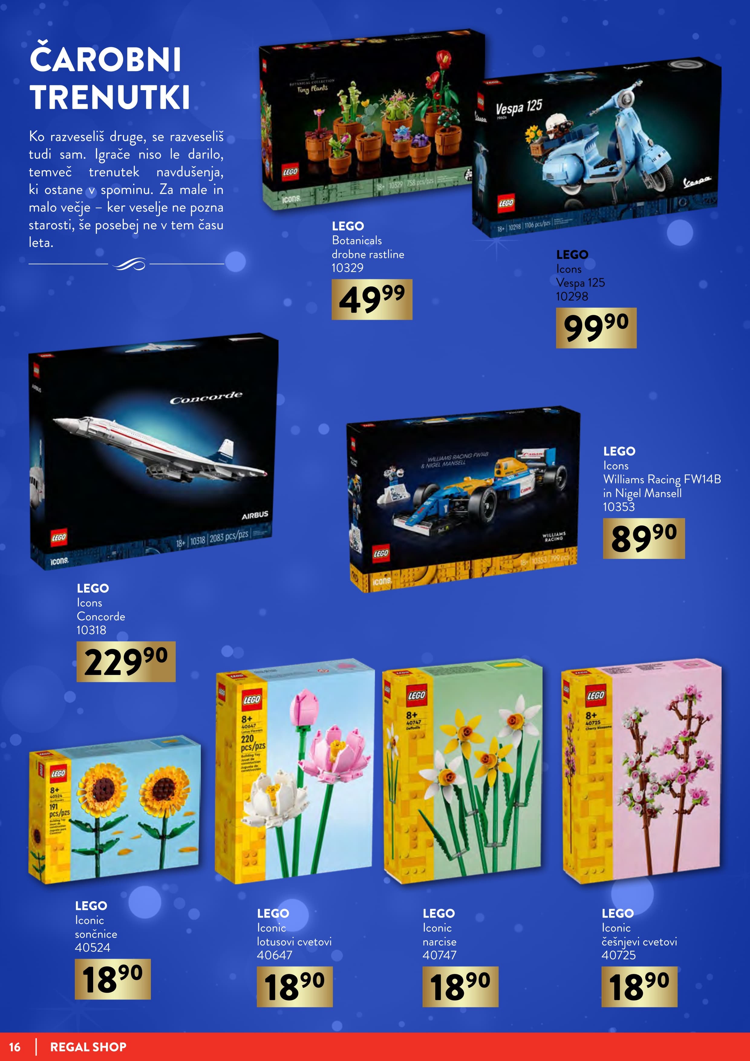 Stran 16. Regal Shop kataloga - Akcije od 01.12. do 05.01.2026.