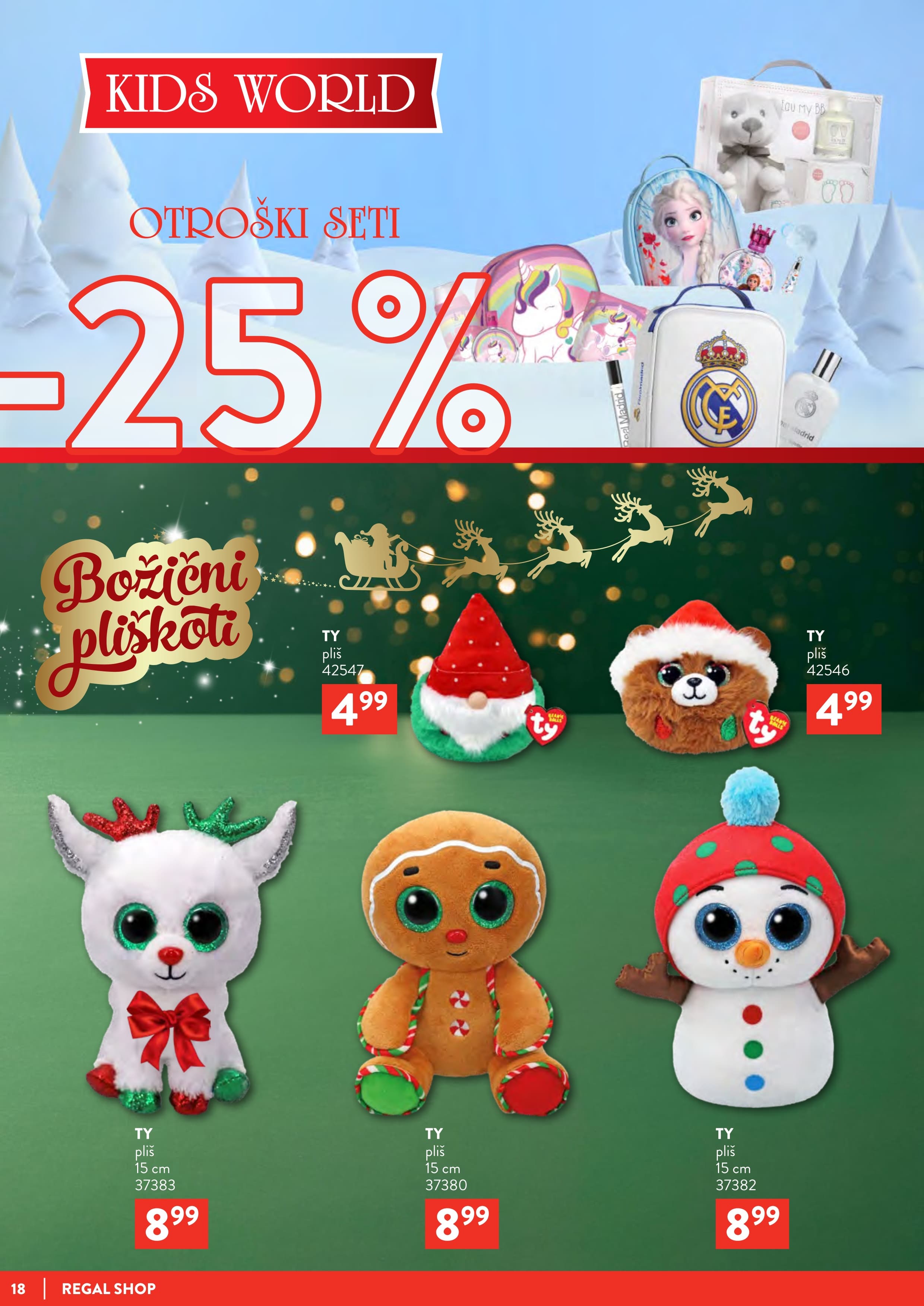 Stran 18. Regal Shop kataloga - Akcije od 01.12. do 05.01.2026.