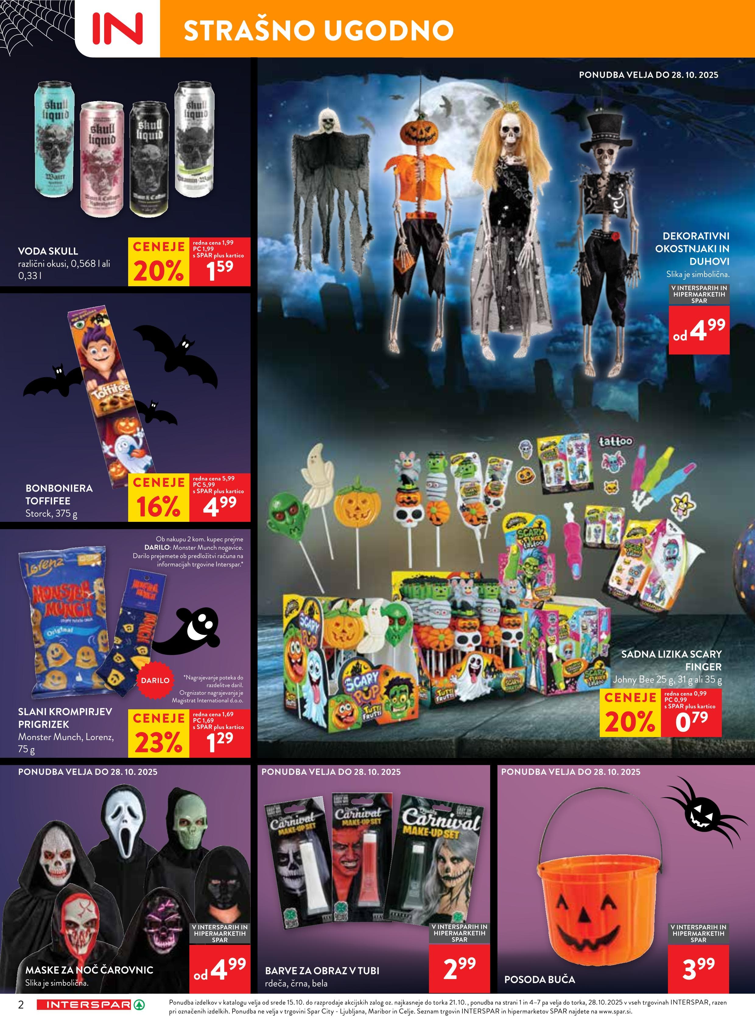 Stran 2. Spar kataloga - Akcije od 15.10. do 28.10.2025.