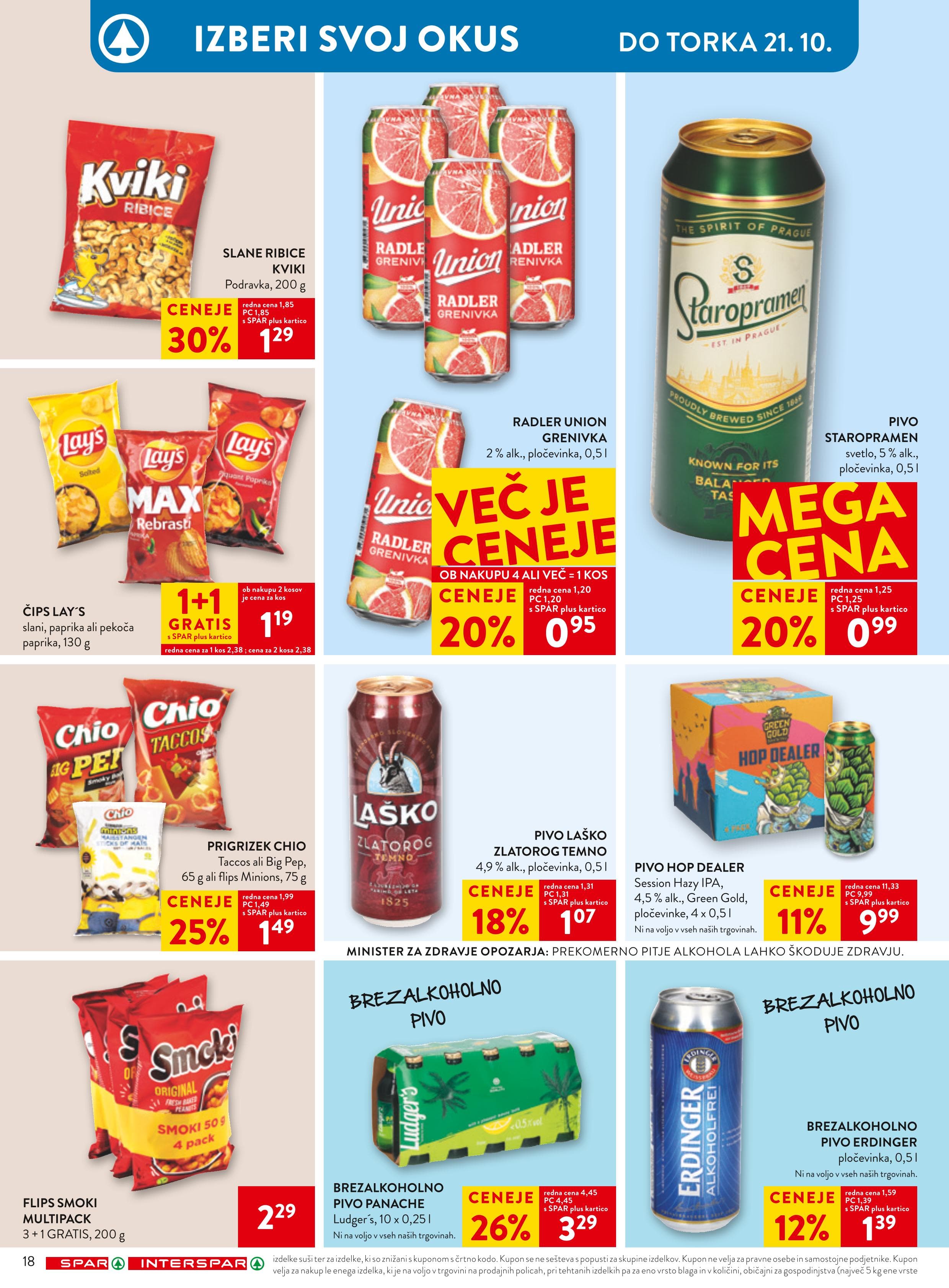 Stran 24. Spar kataloga - Akcije od 15.10. do 21.10.2025.