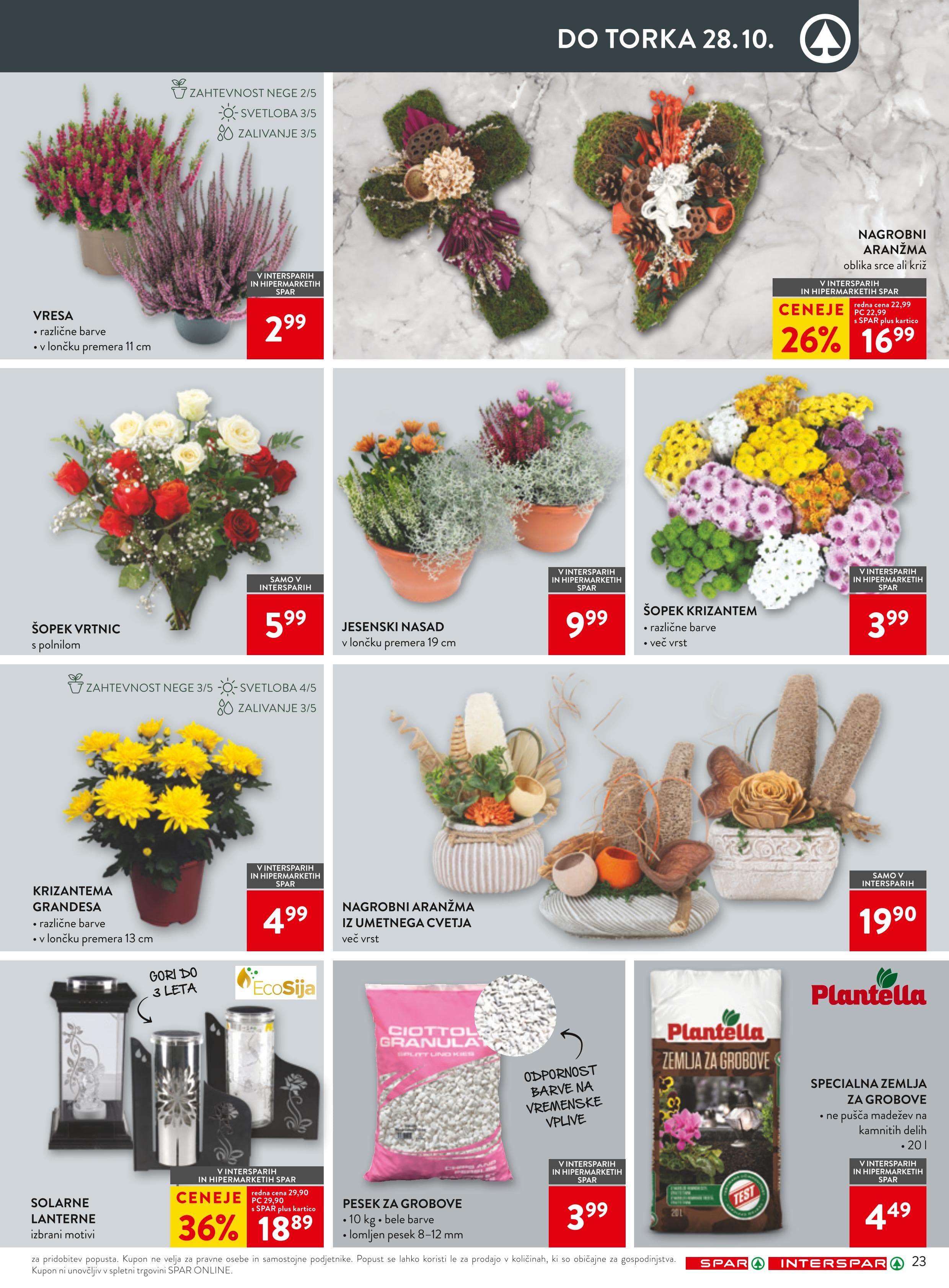Stran 29. Spar kataloga - Akcije od 15.10. do 21.10.2025.