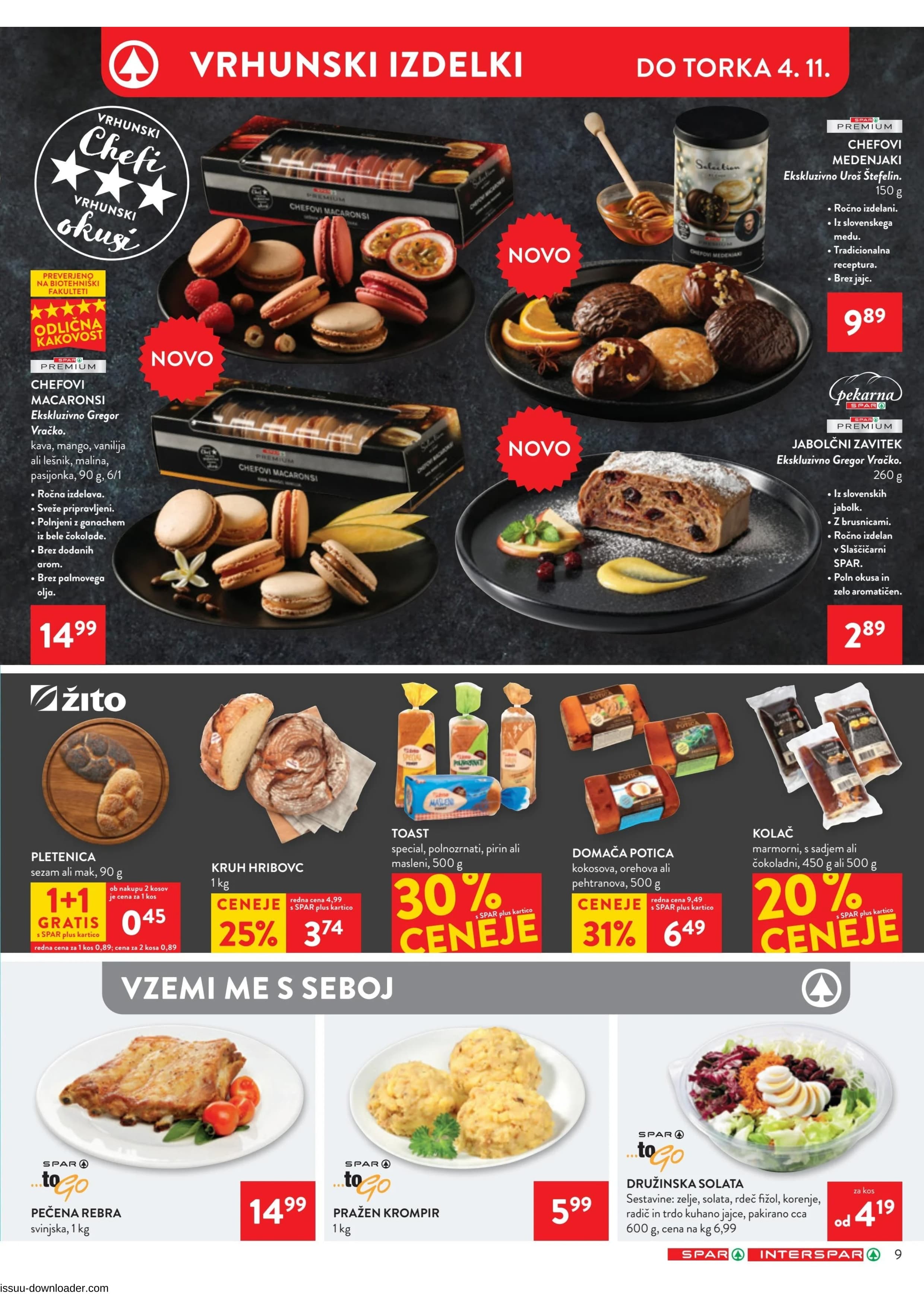 Stran 13. Spar kataloga - Akcije od 29.10. do 04.11.2025.