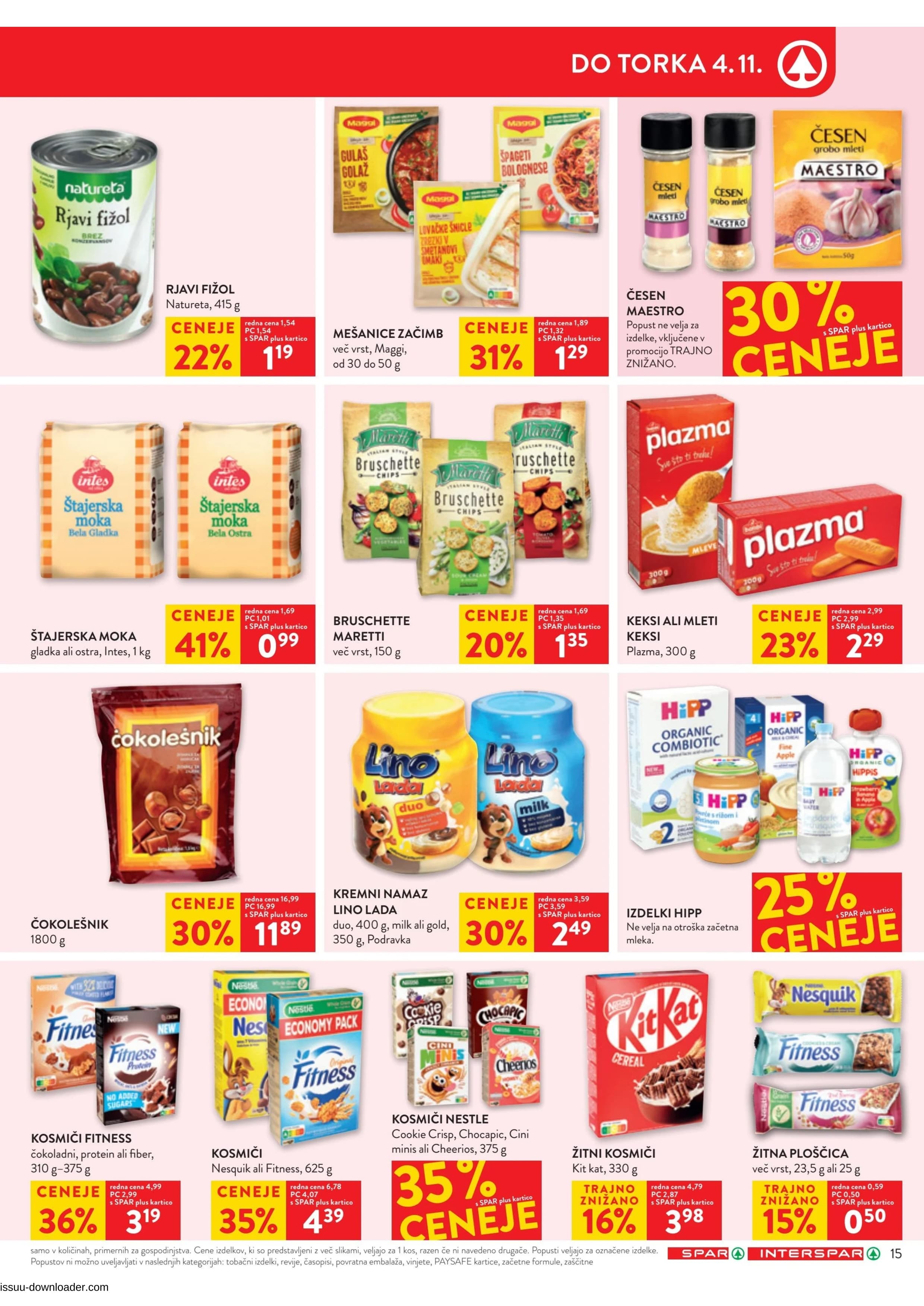 Stran 21. Spar kataloga - Akcije od 29.10. do 04.11.2025.