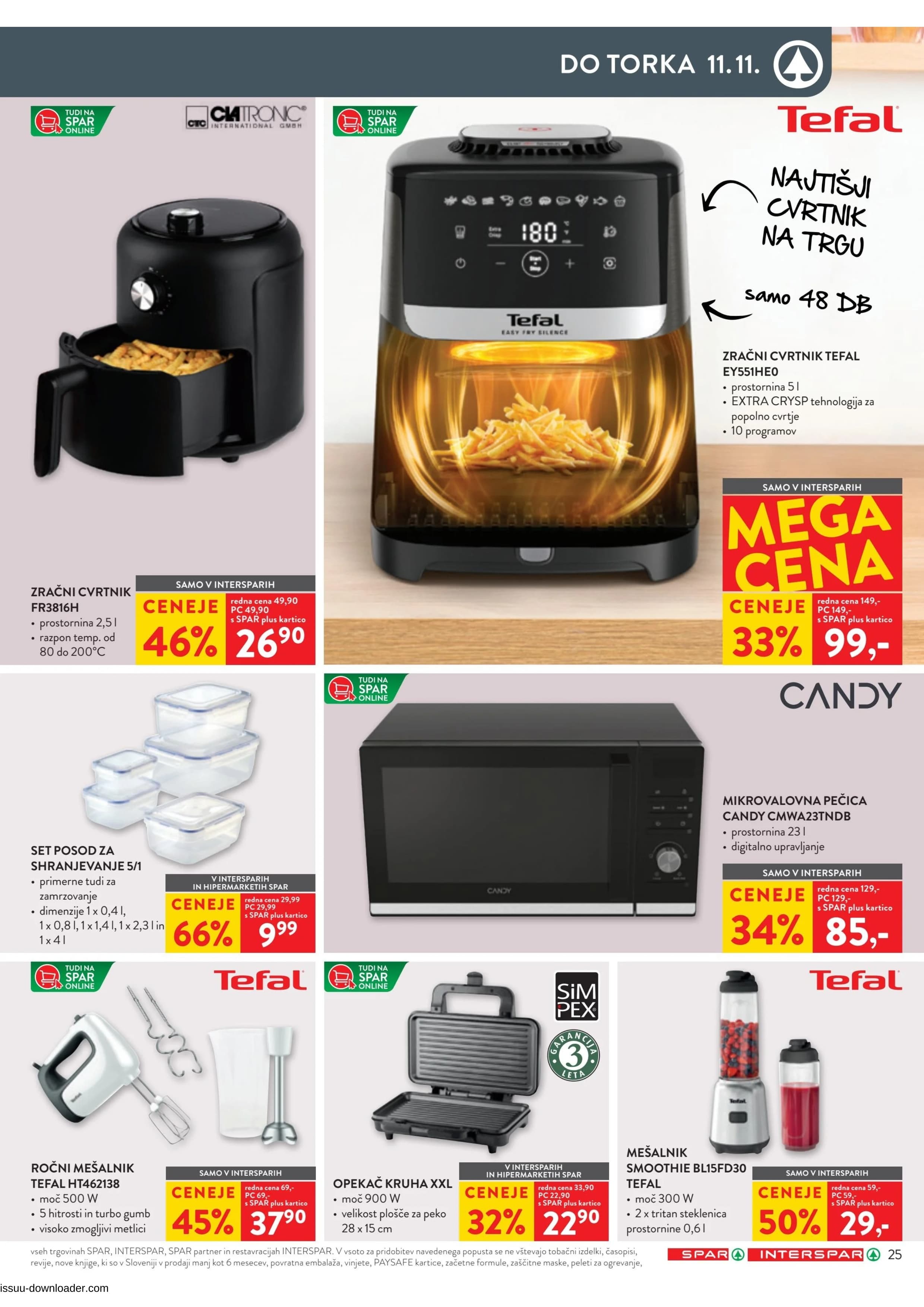 Stran 33. Spar kataloga - Akcije od 29.10. do 04.11.2025.