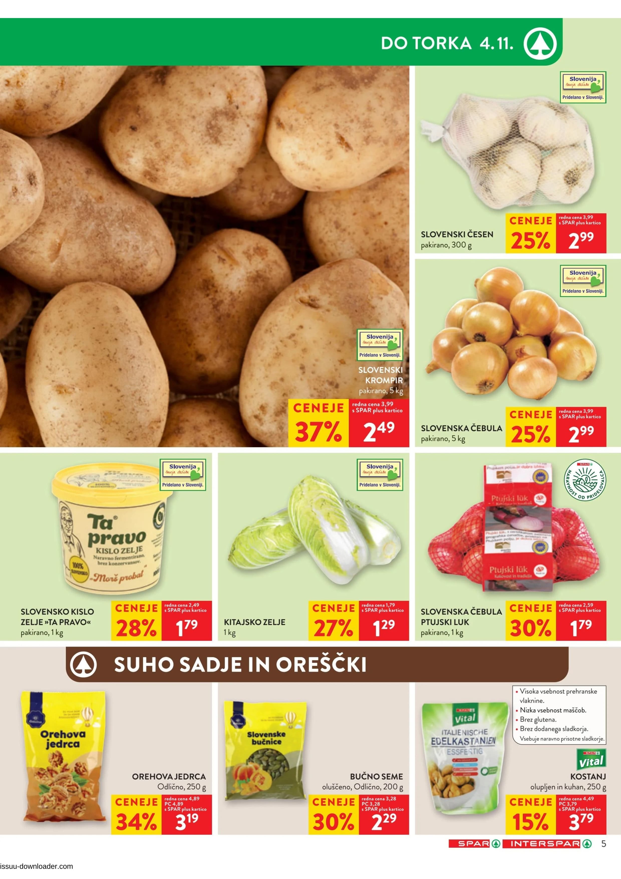 Stran 7. Spar kataloga - Akcije od 29.10. do 04.11.2025.