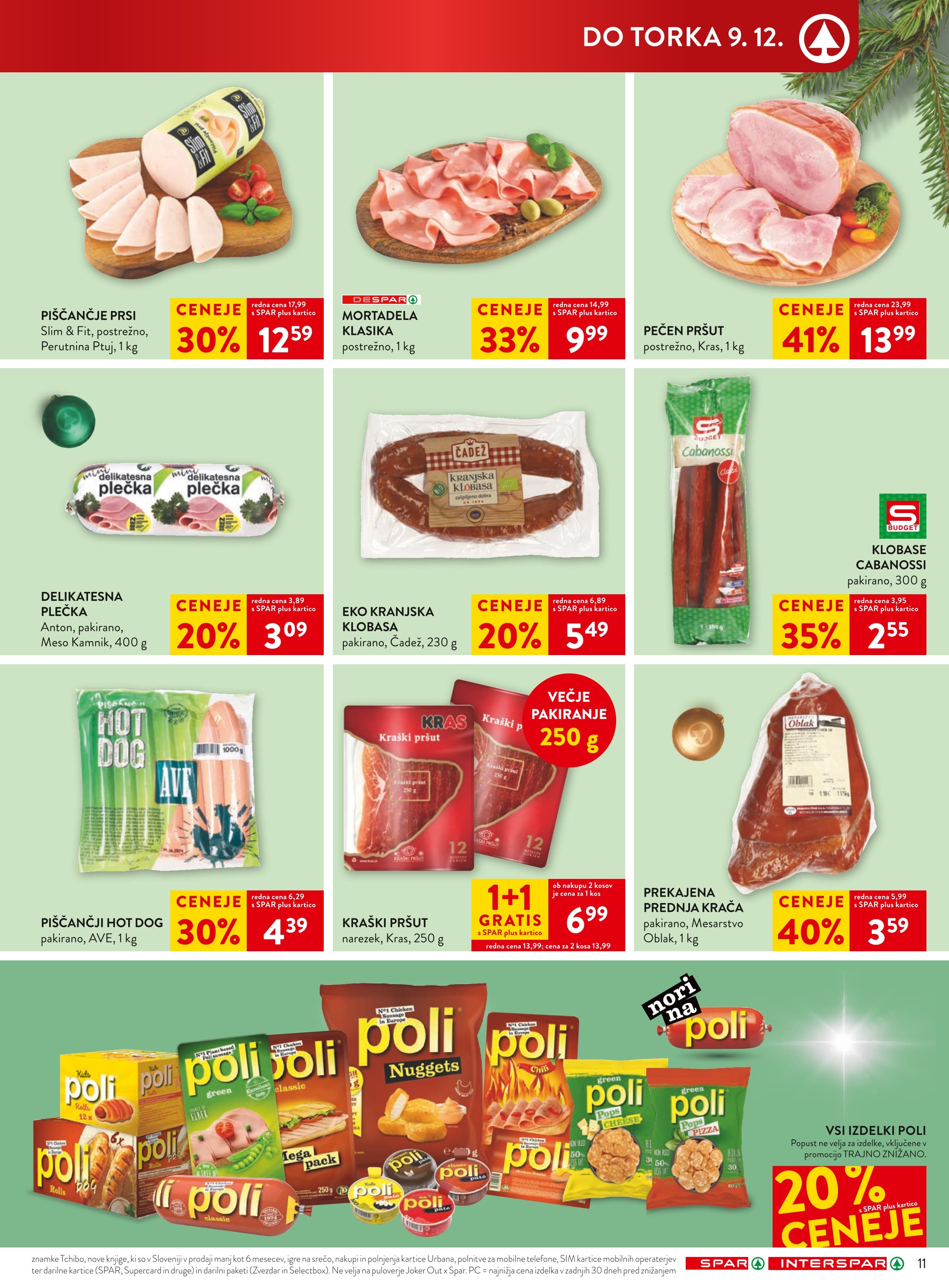 Stran 13. Spar kataloga - Akcije od 03.12. do 09.12.2025.