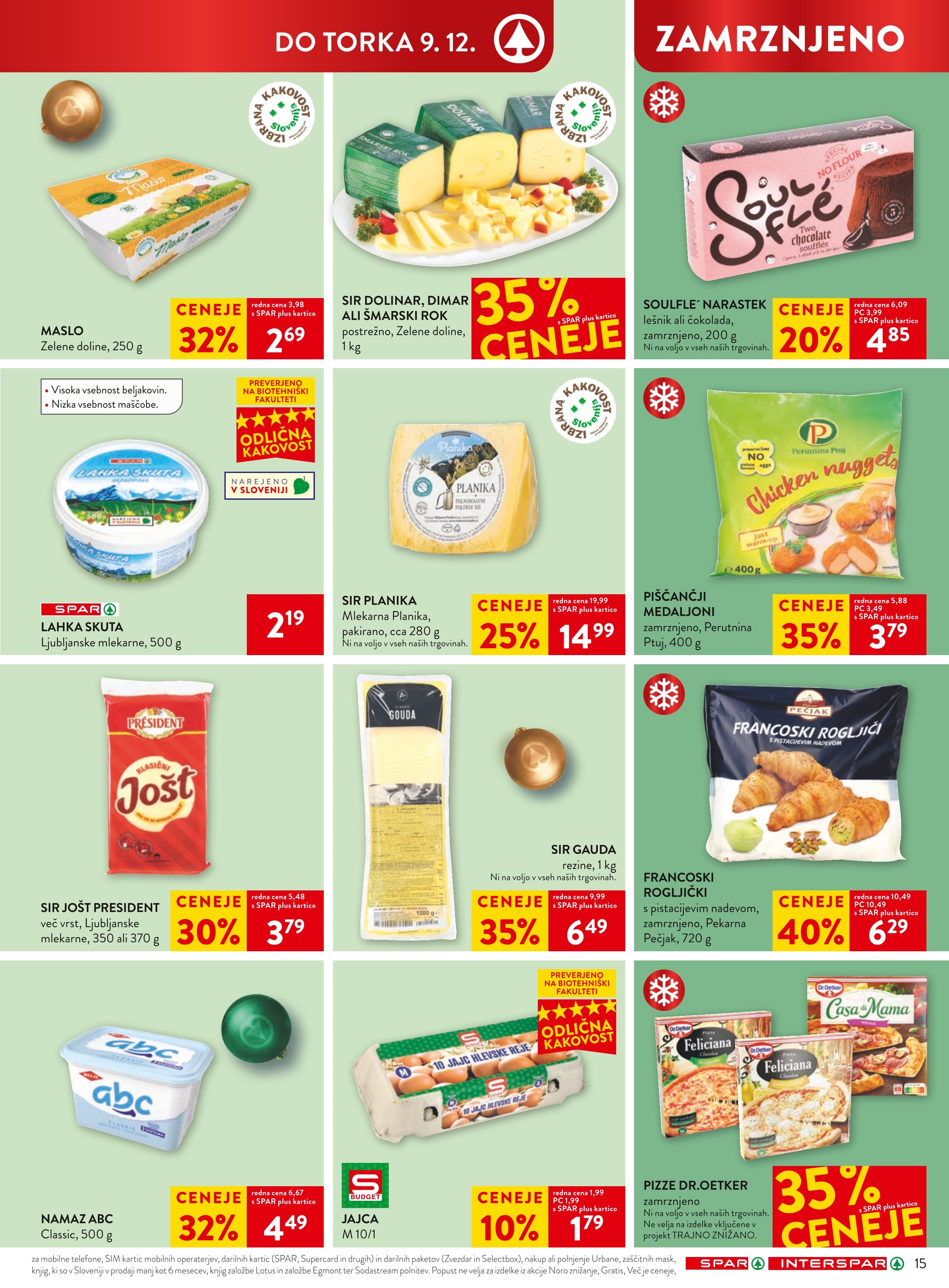 Stran 17. Spar kataloga - Akcije od 03.12. do 09.12.2025.