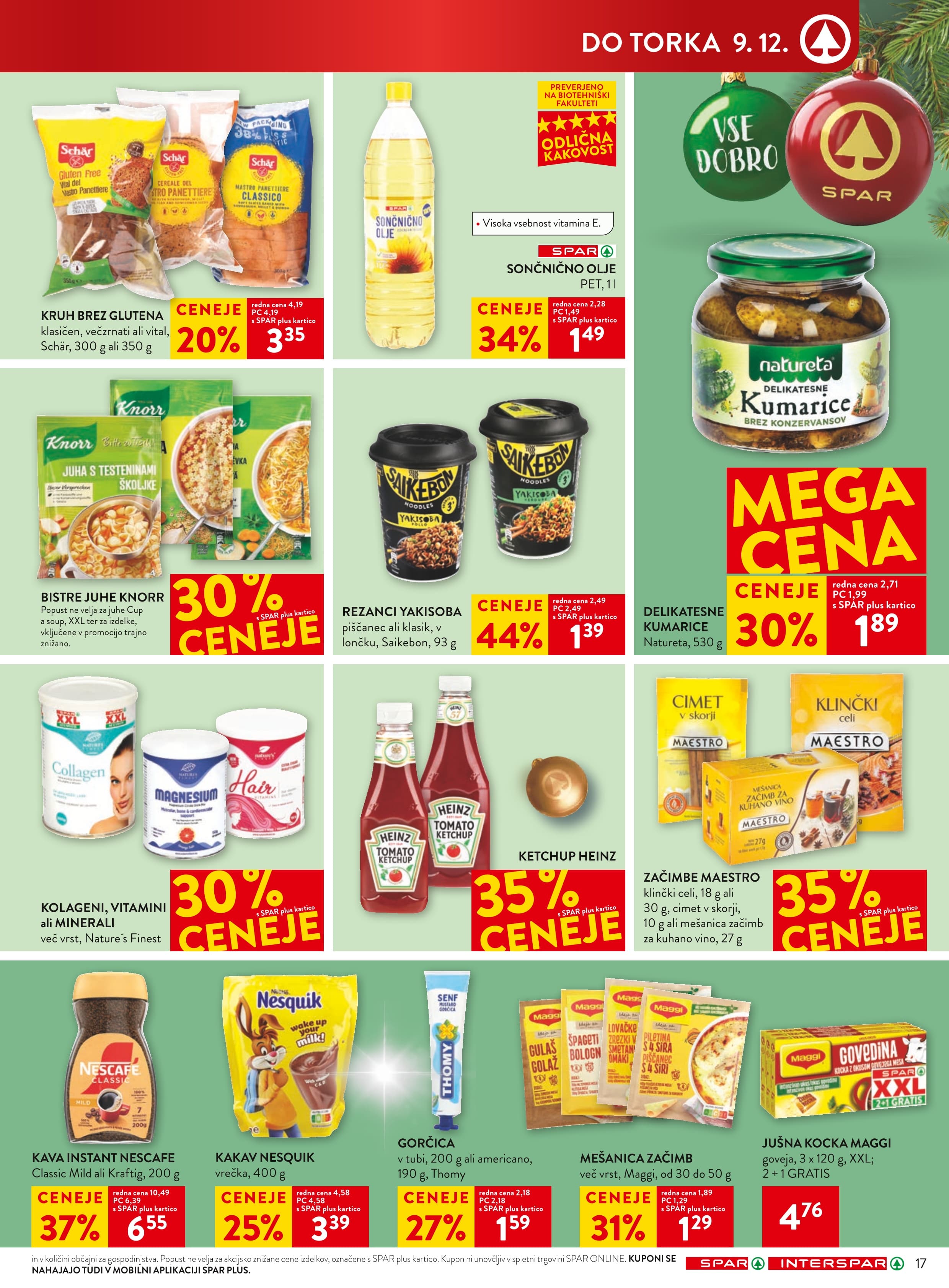 Stran 19. Spar kataloga - Akcije od 03.12. do 09.12.2025.