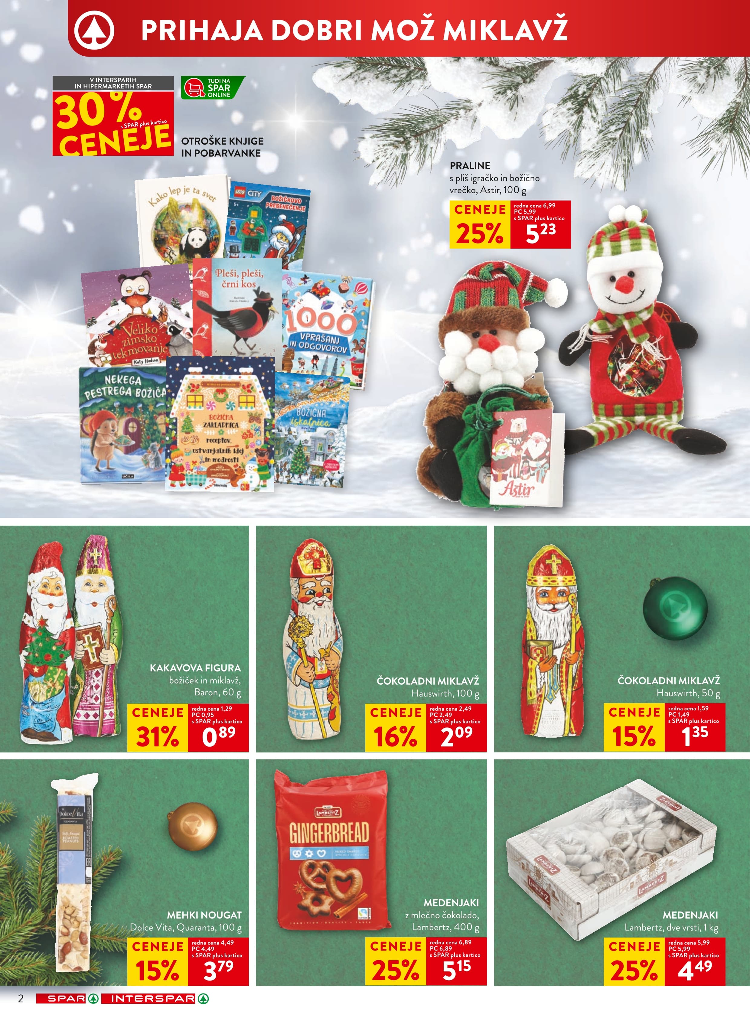 Stran 2. Spar kataloga - Akcije od 03.12. do 09.12.2025.