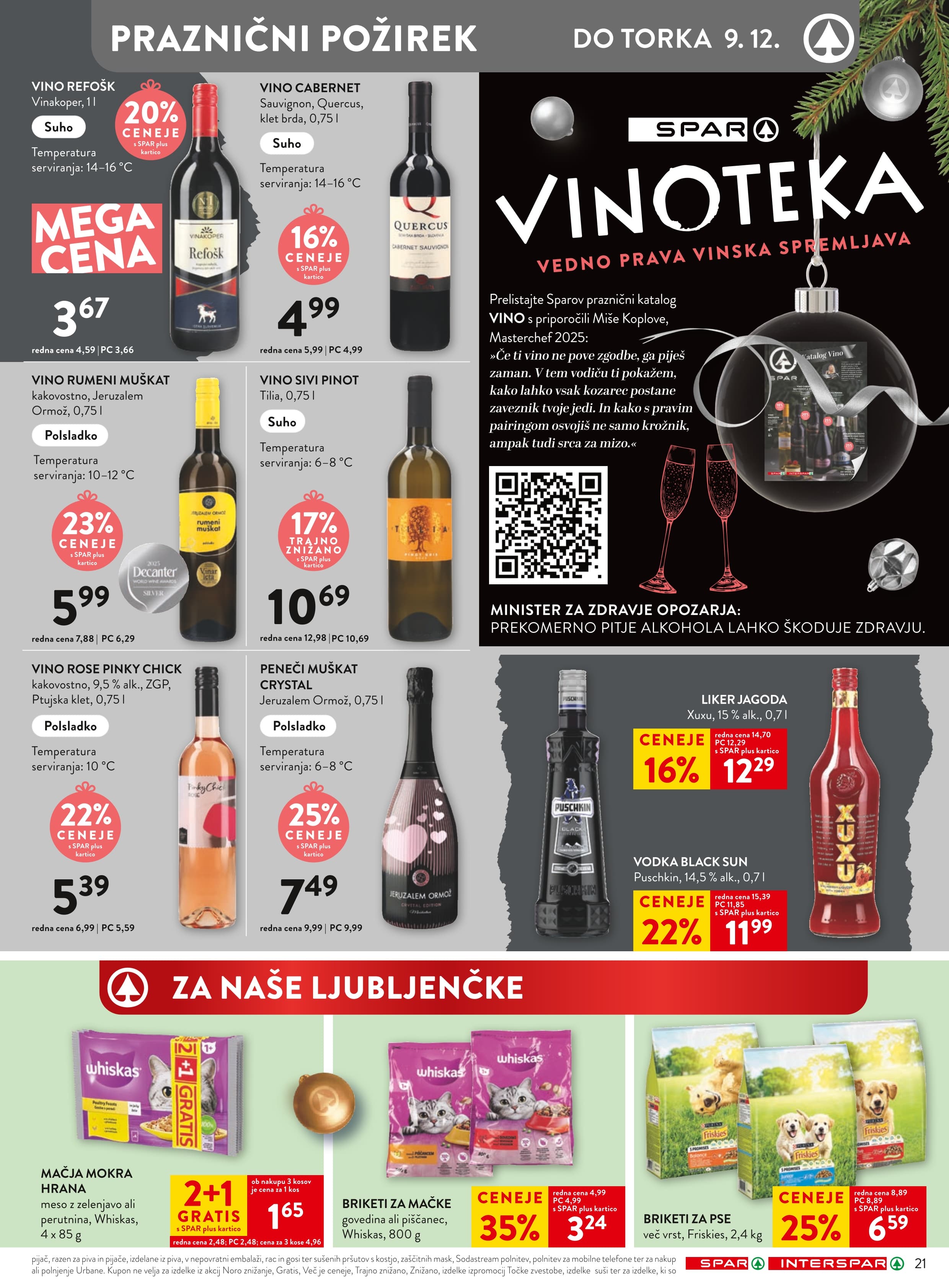 Stran 25. Spar kataloga - Akcije od 03.12. do 09.12.2025.