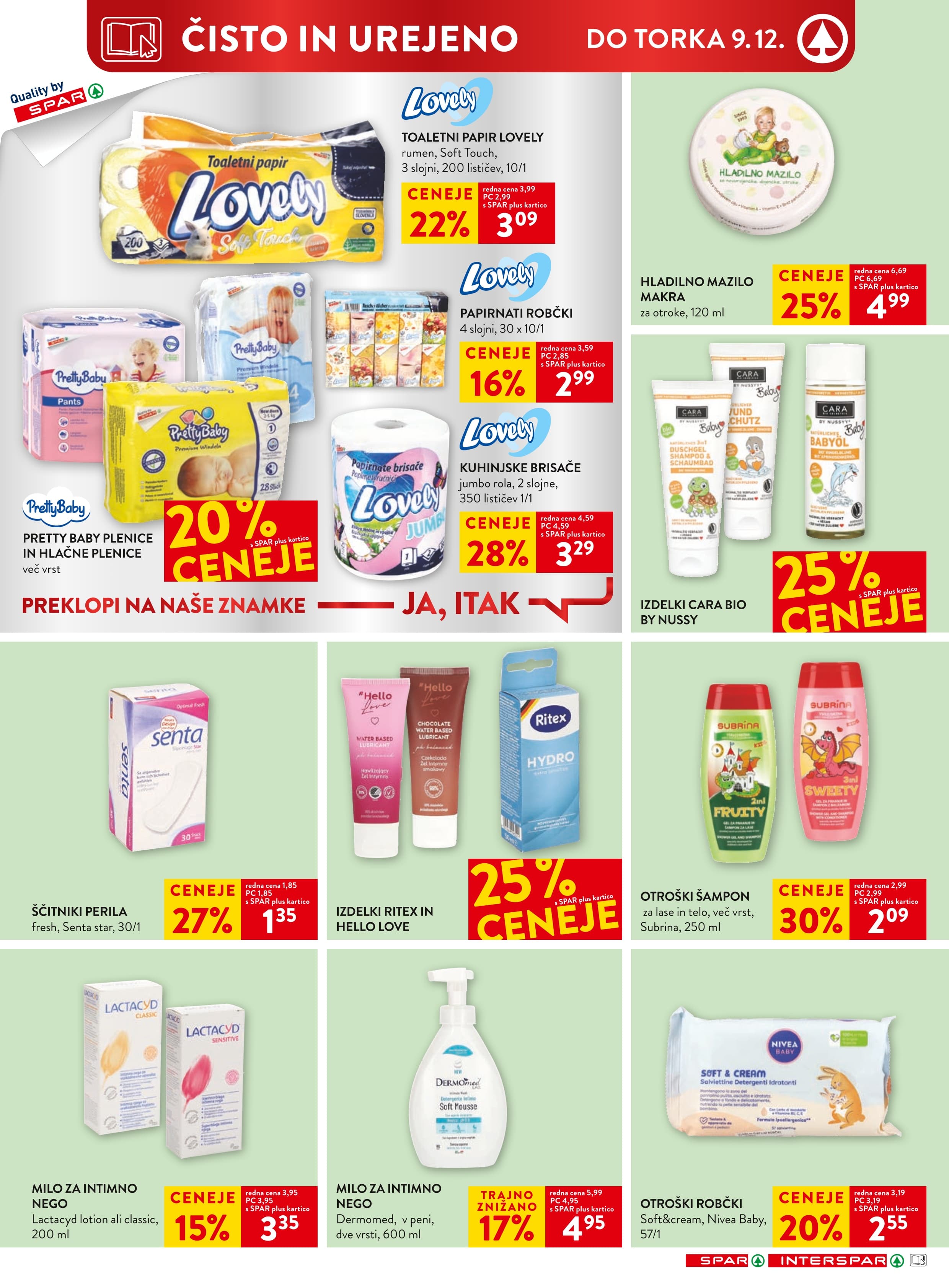 Stran 29. Spar kataloga - Akcije od 03.12. do 09.12.2025.