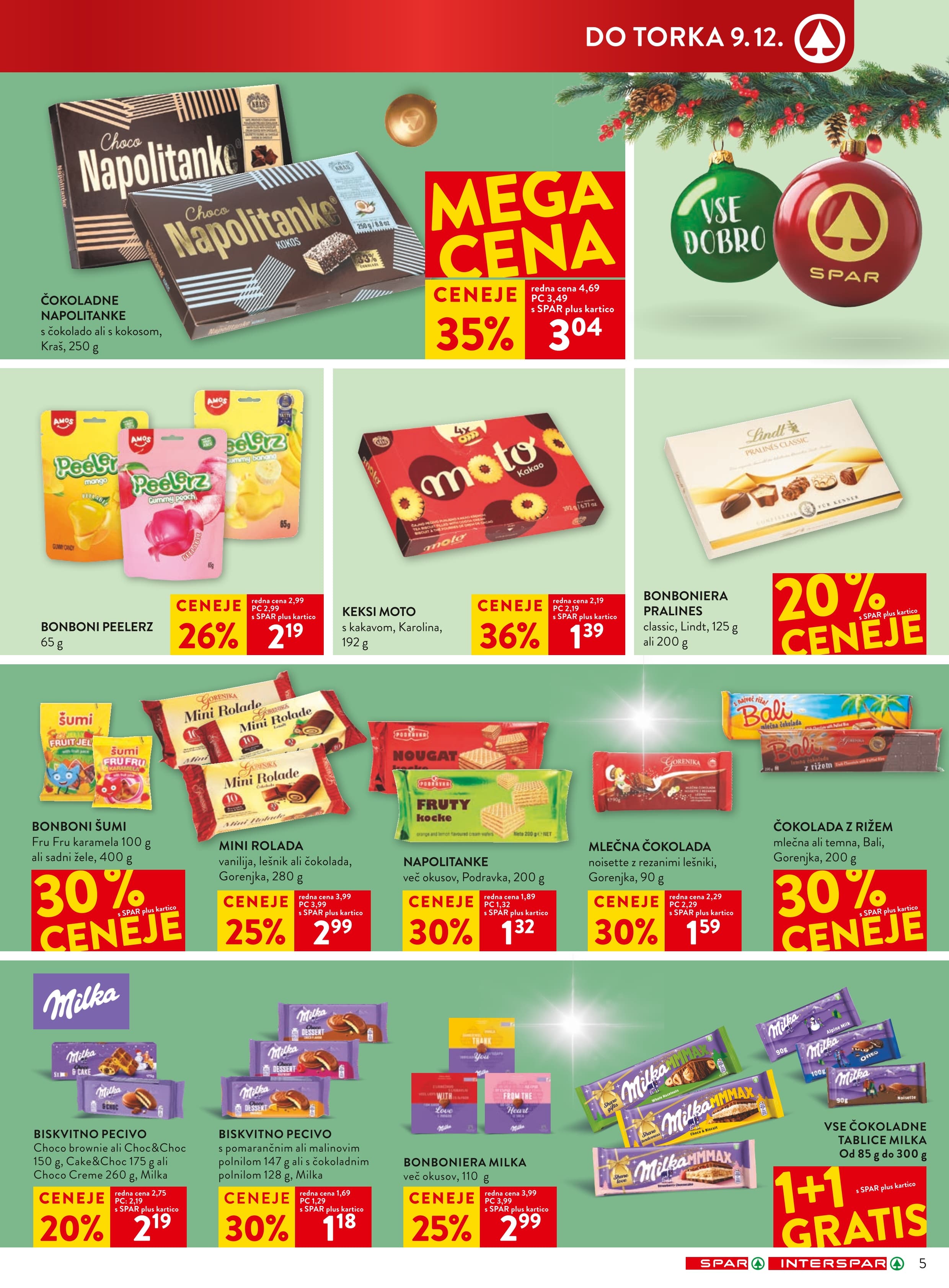 Stran 5. Spar kataloga - Akcije od 03.12. do 09.12.2025.