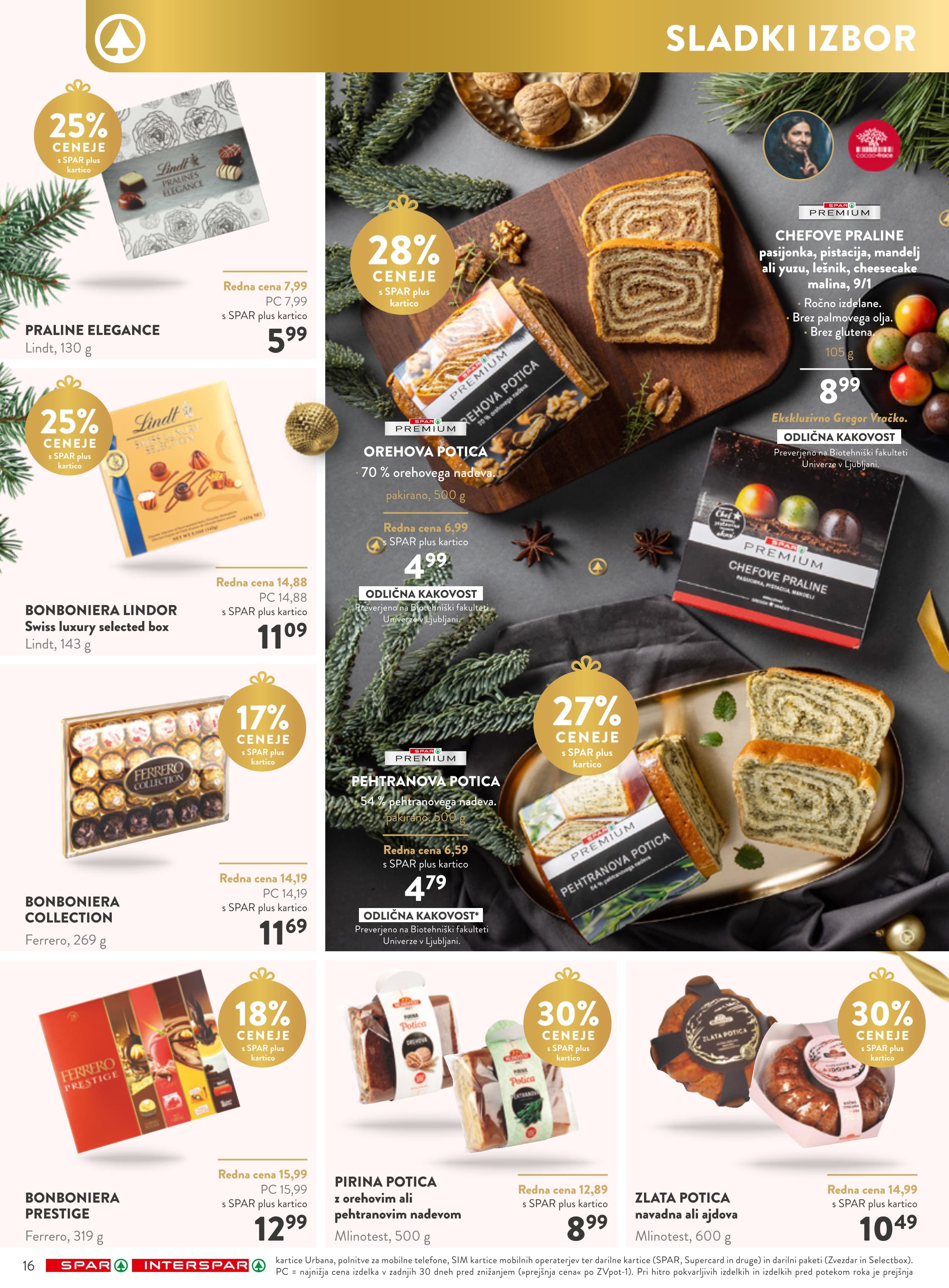 Stran 16. Spar kataloga - Akcije od 03.12. do 31.12.2025.